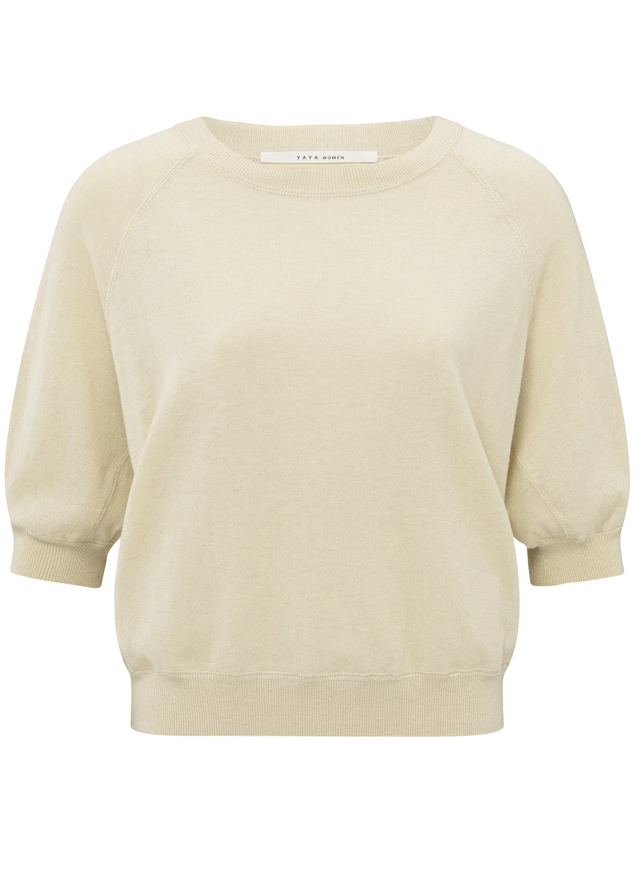 YAYA Fine Yarn Raglan Sweater