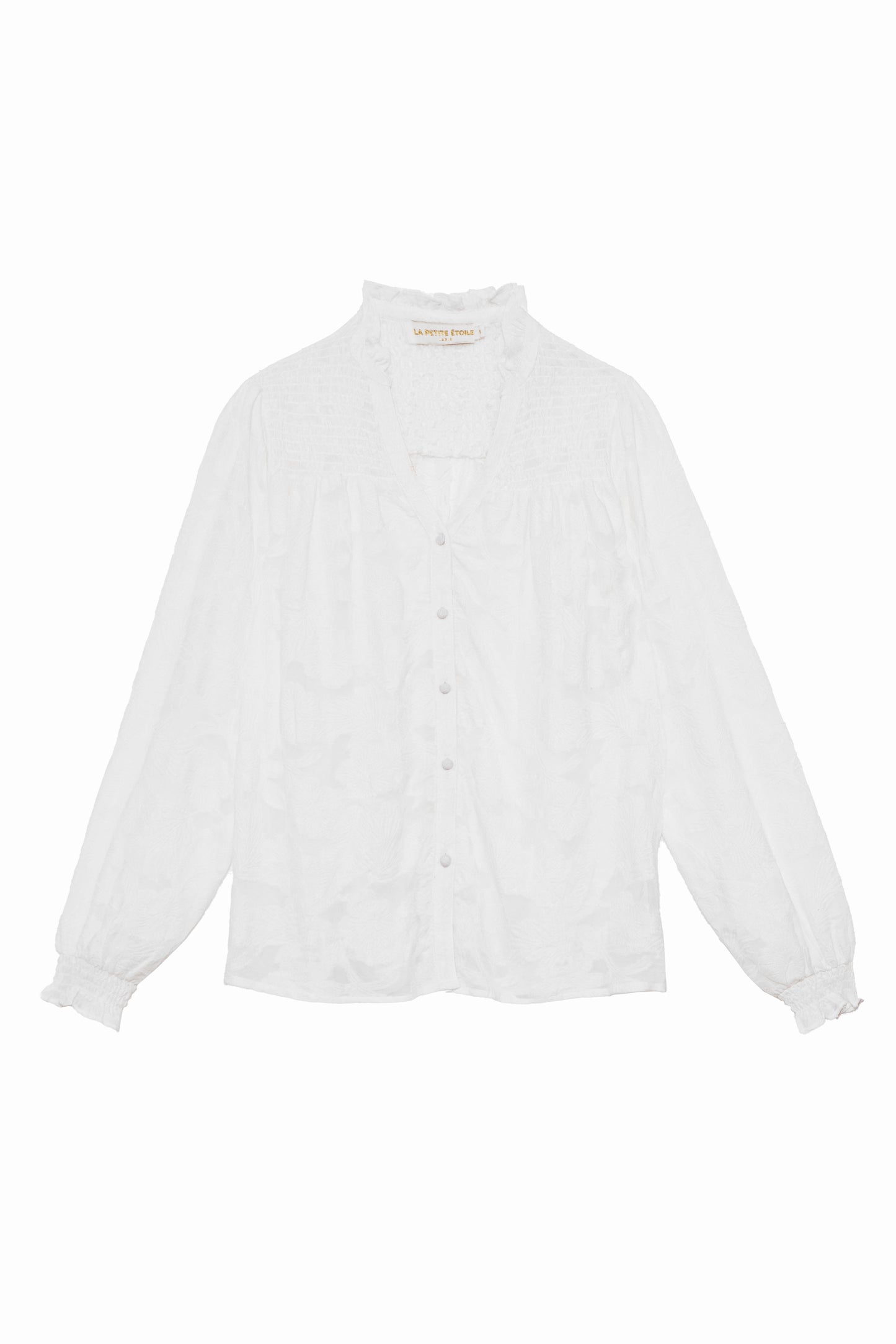 La Petite Etoile Bleona Blanc Blouse