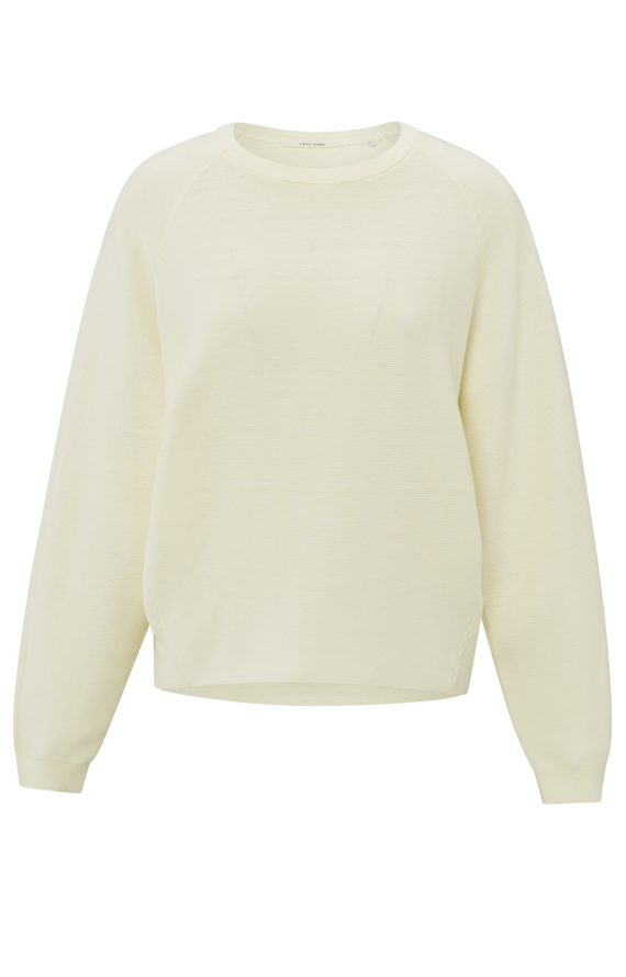 YAYA Sweater With Seam Details