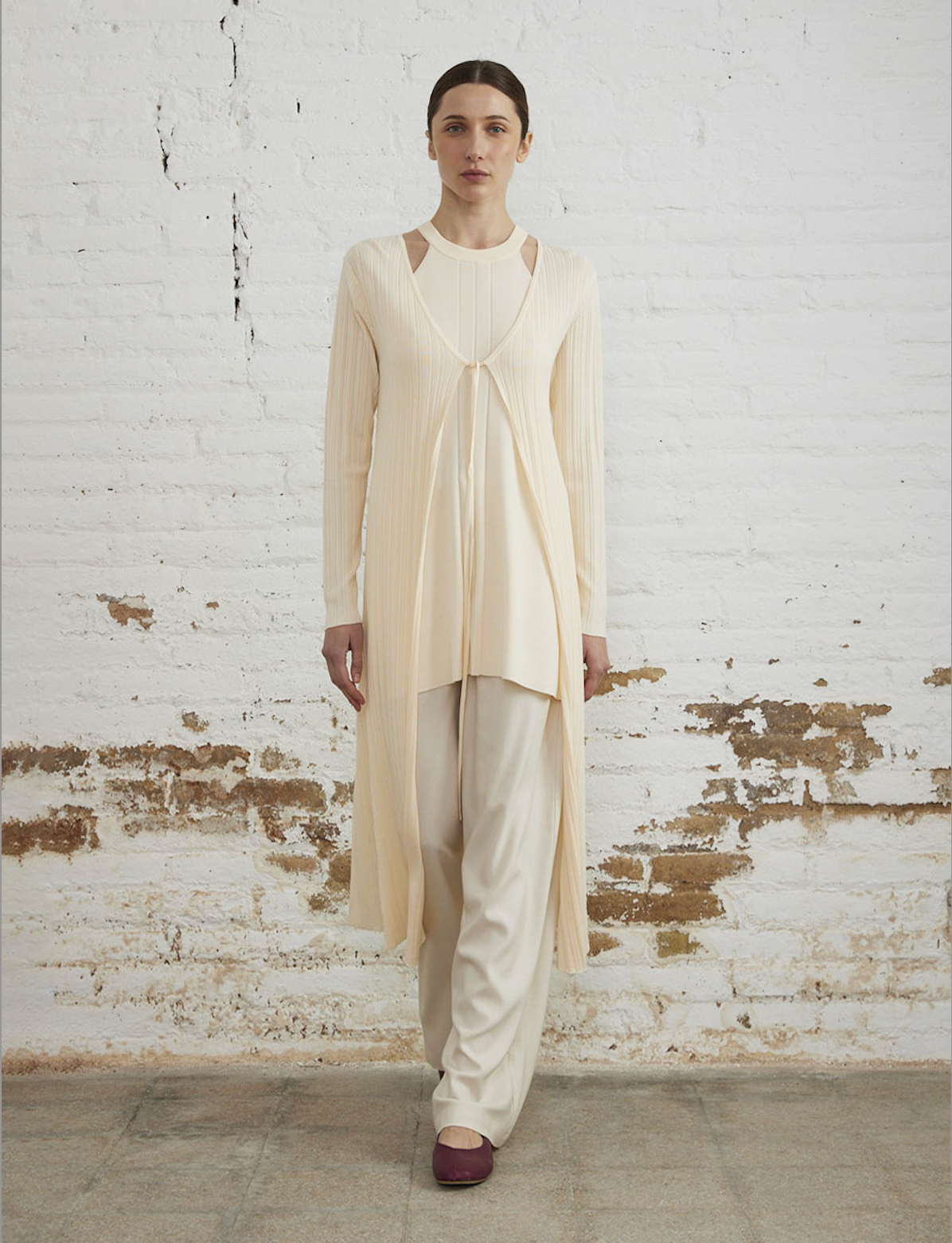 Sita Murt Long Knitted Jacket