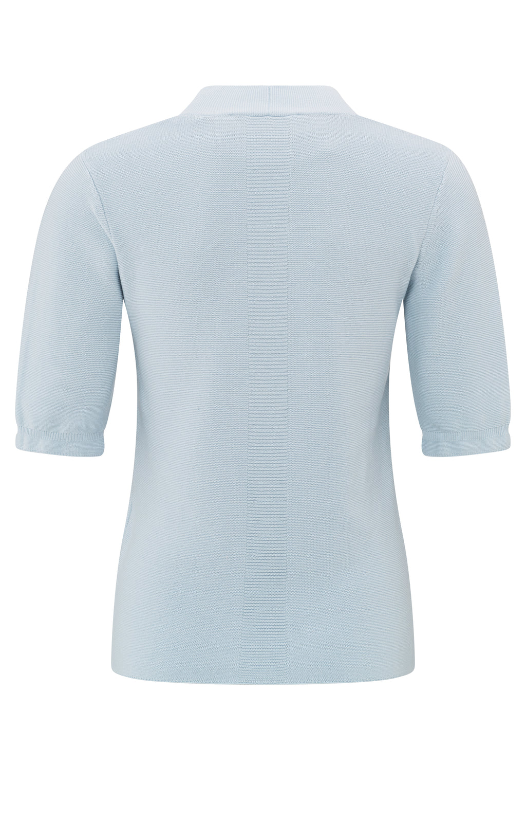 YAYA V-Neck Short Sleeve Sweater