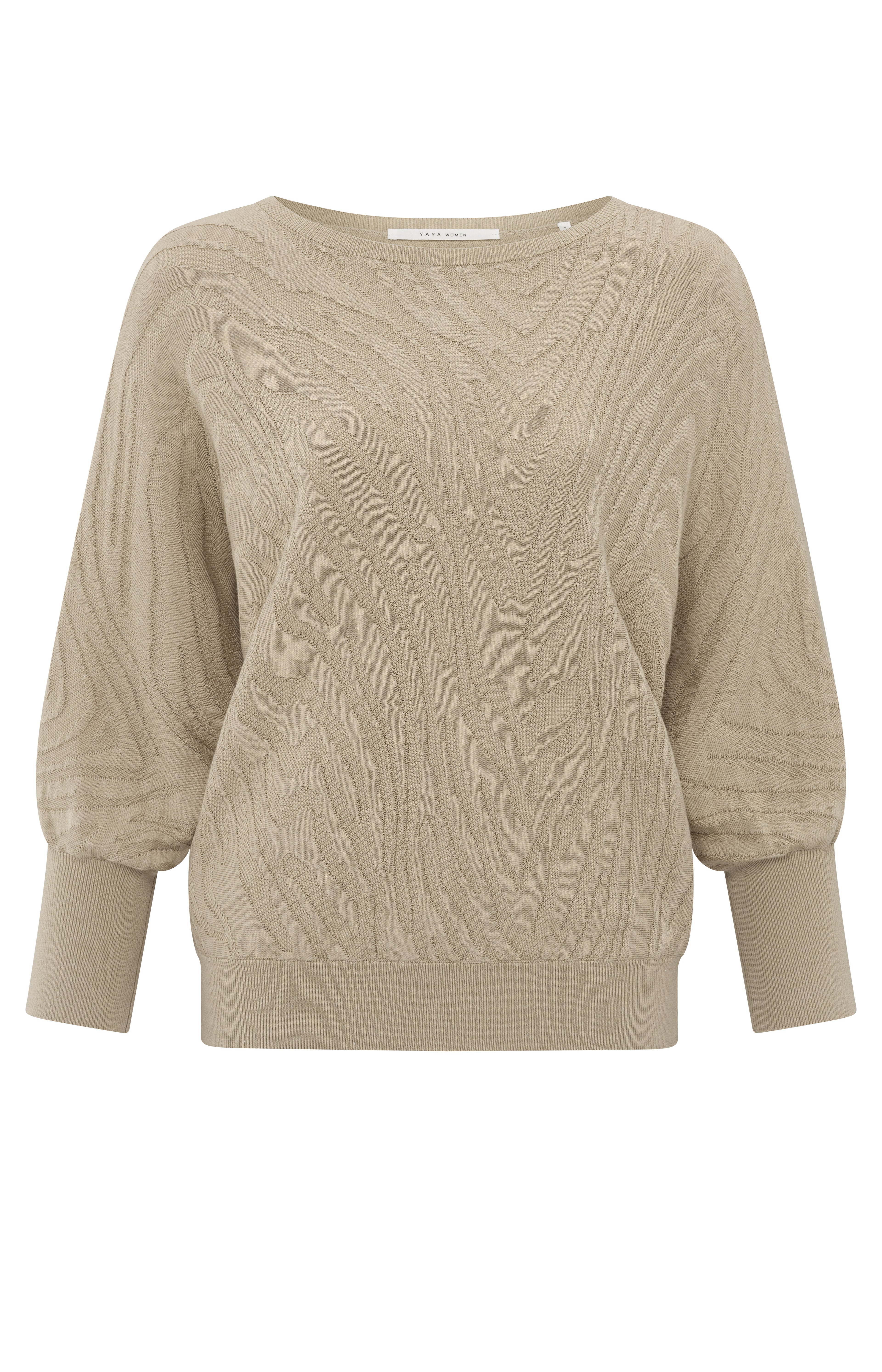 YAYA Sweater Humus Beige