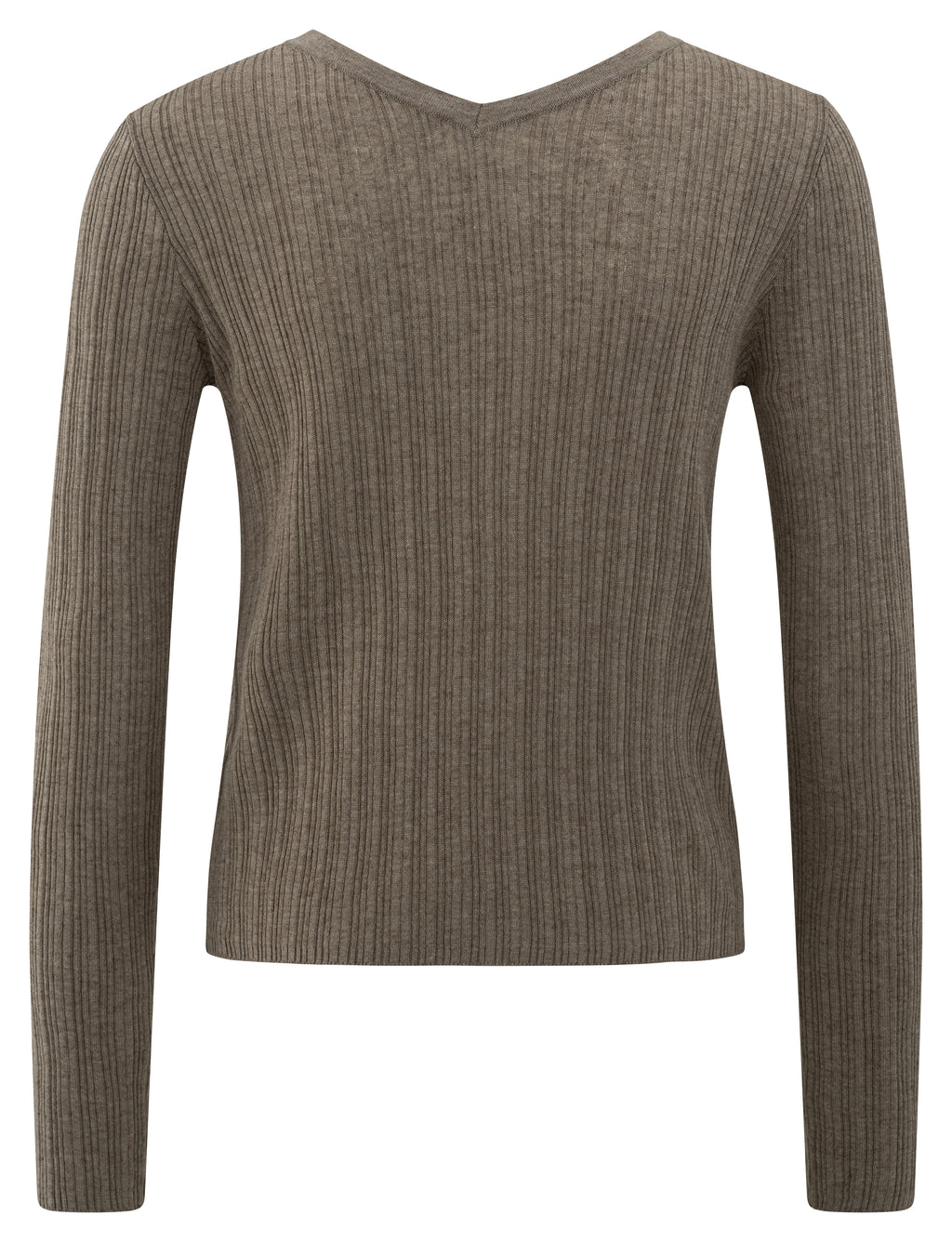 YAYA Fine Rib Knitted Cardigan