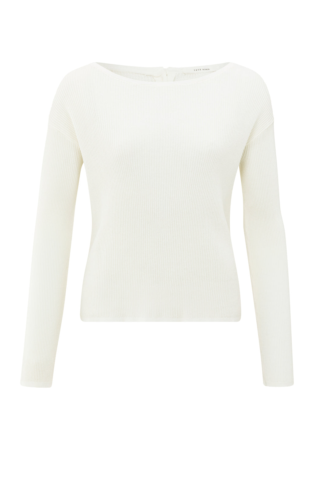 YAYA Fine Rib Knitted Cardigan