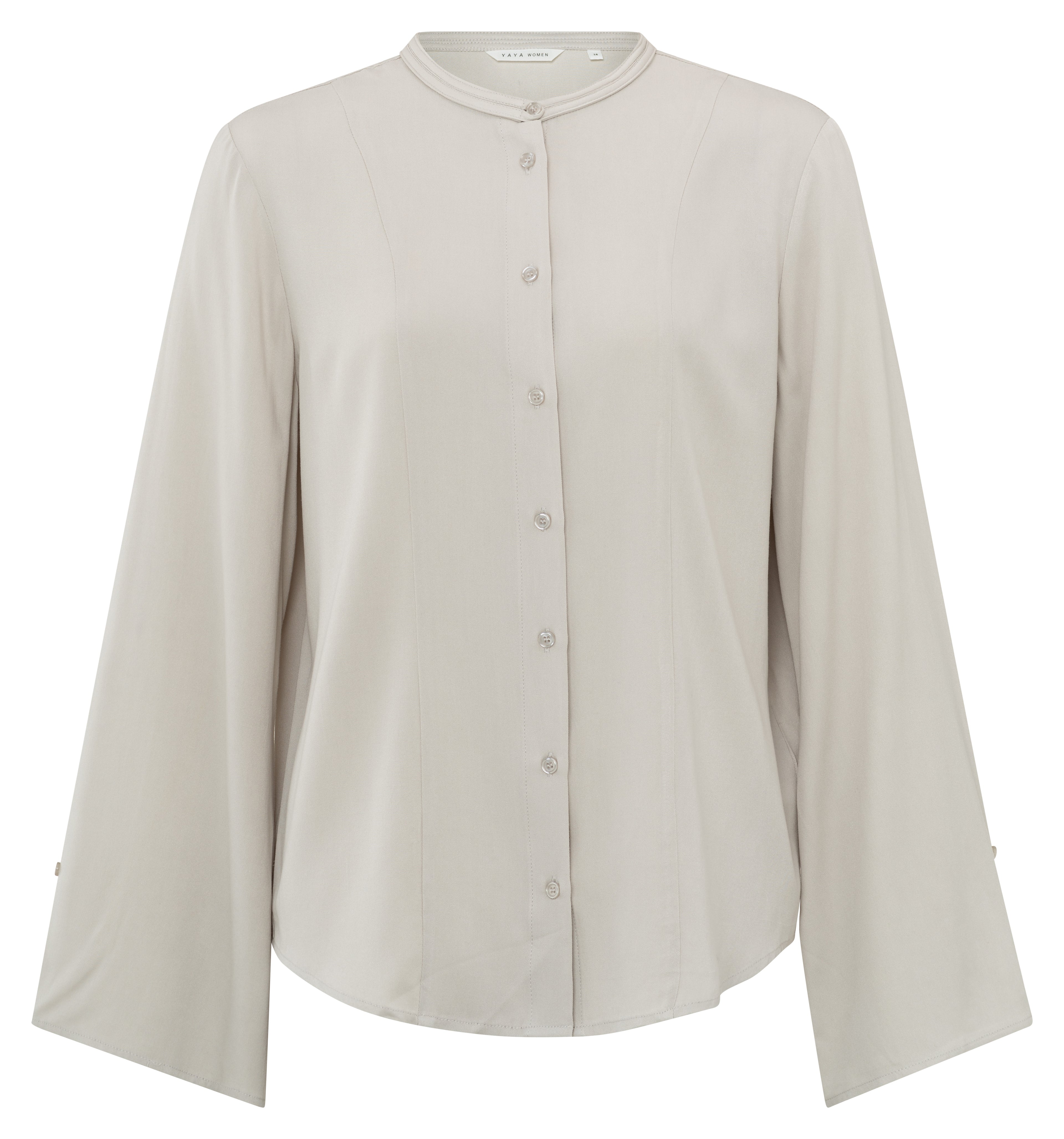 YAYA Dove Gray Blouse