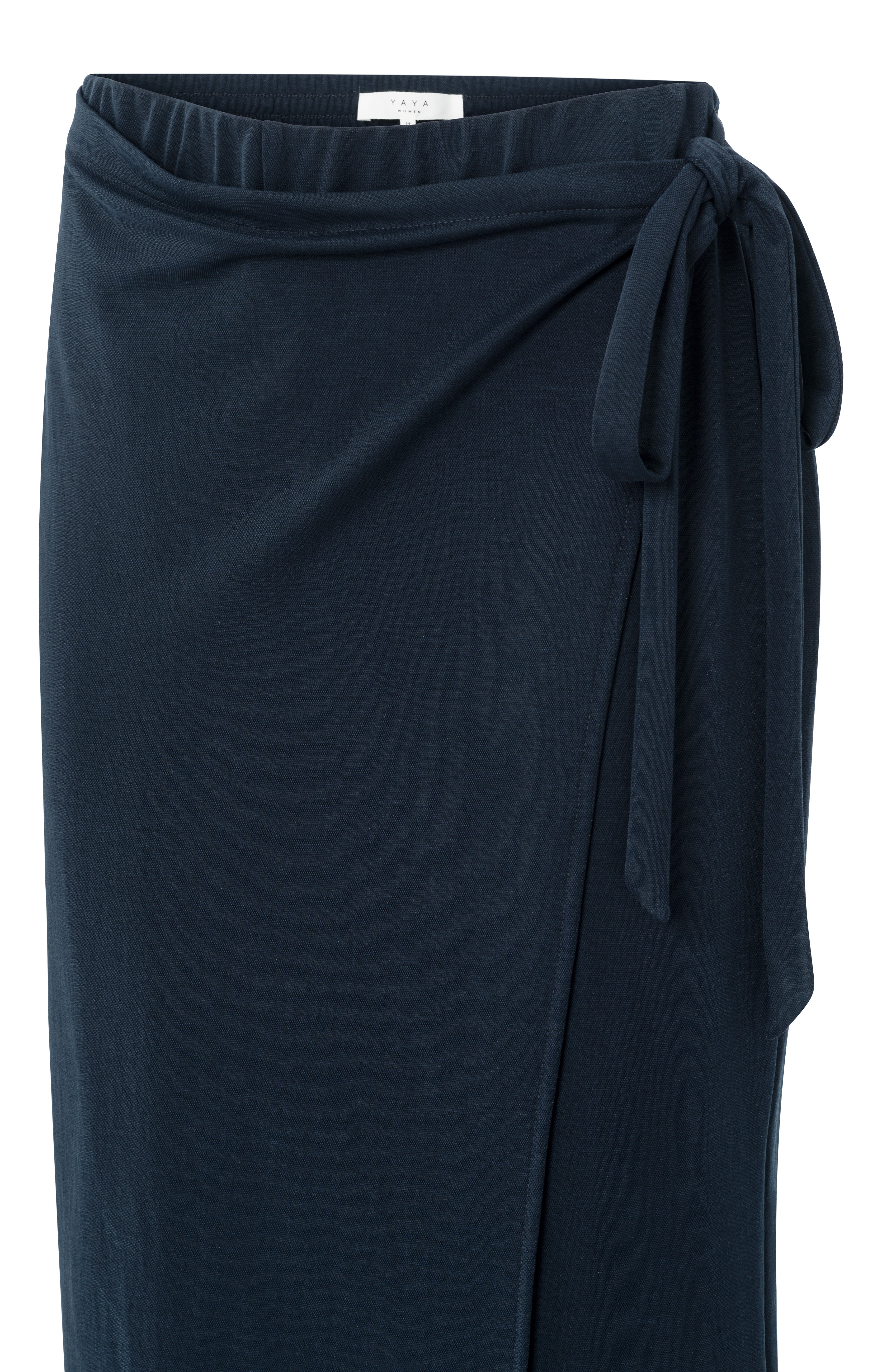 YAYA Jersey Wide Leg Trousers