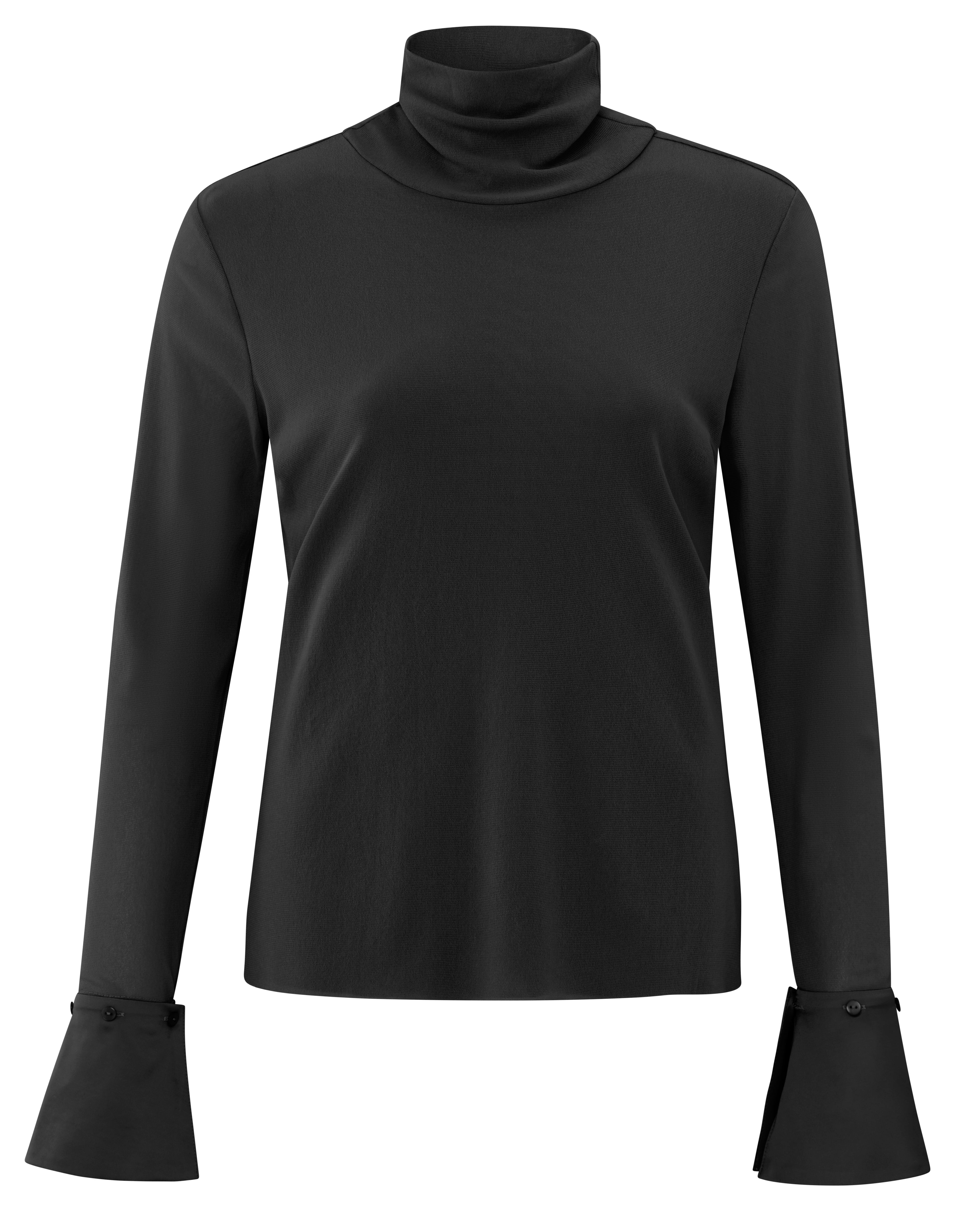YAYA Mock Neck Top