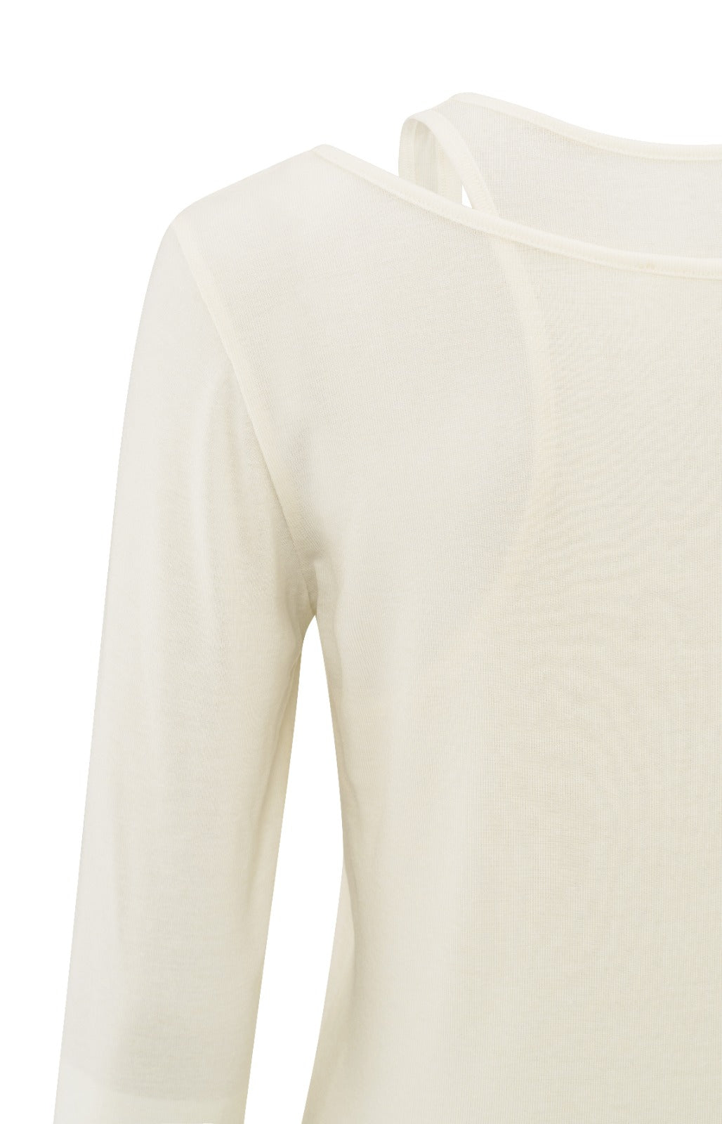 YAYA Two In One Top - Off White