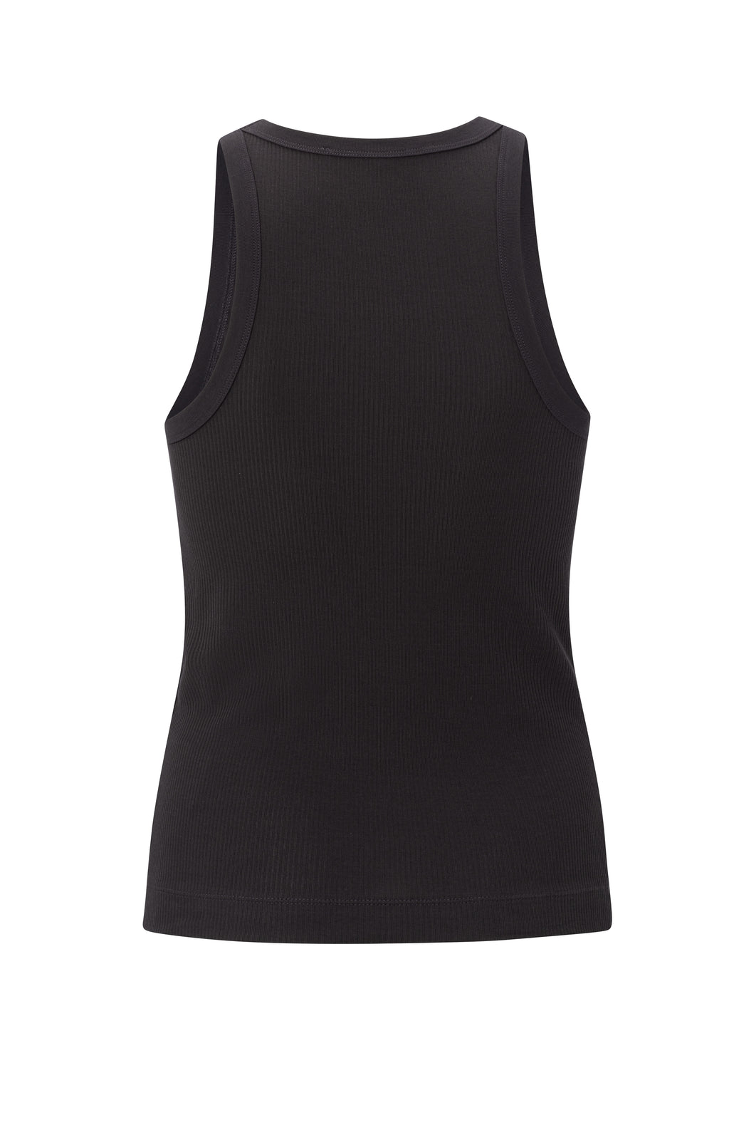YAYA Ribbed Singlet Phantom