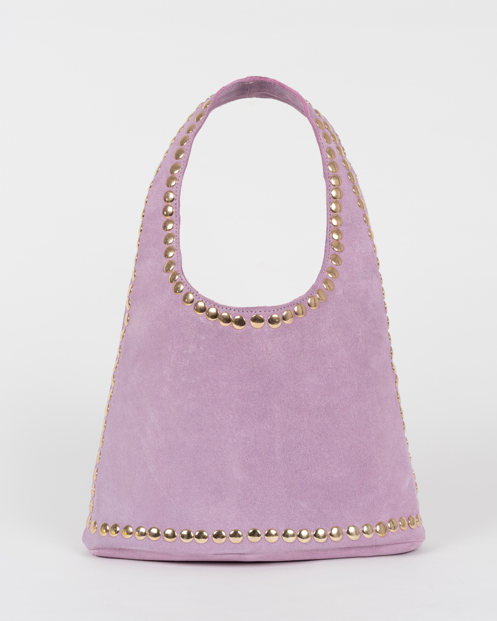 Piti Cuiti Candem Mallow Studded Leather Bag