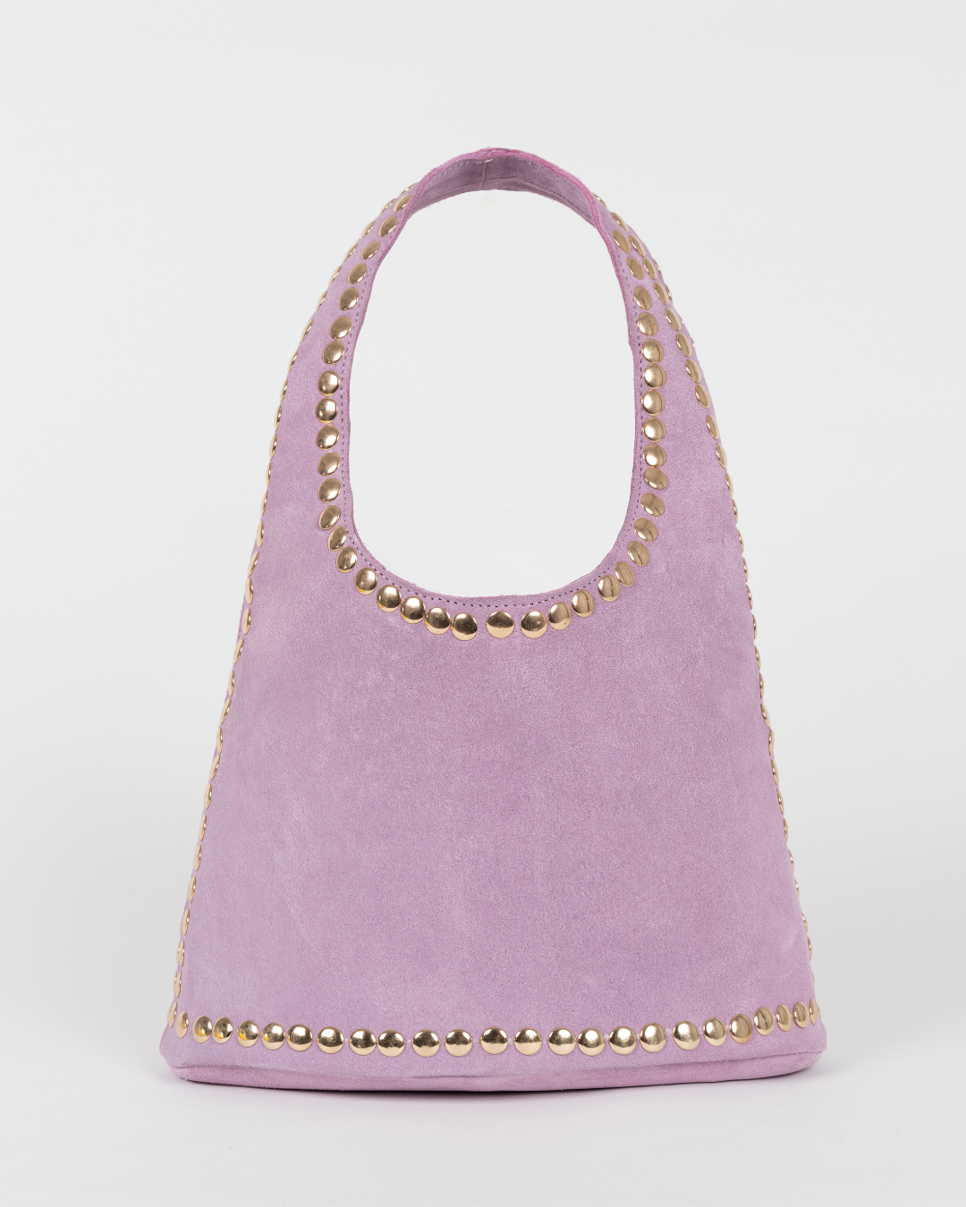 Piti Cuiti Candem Mallow Studded Leather Bag