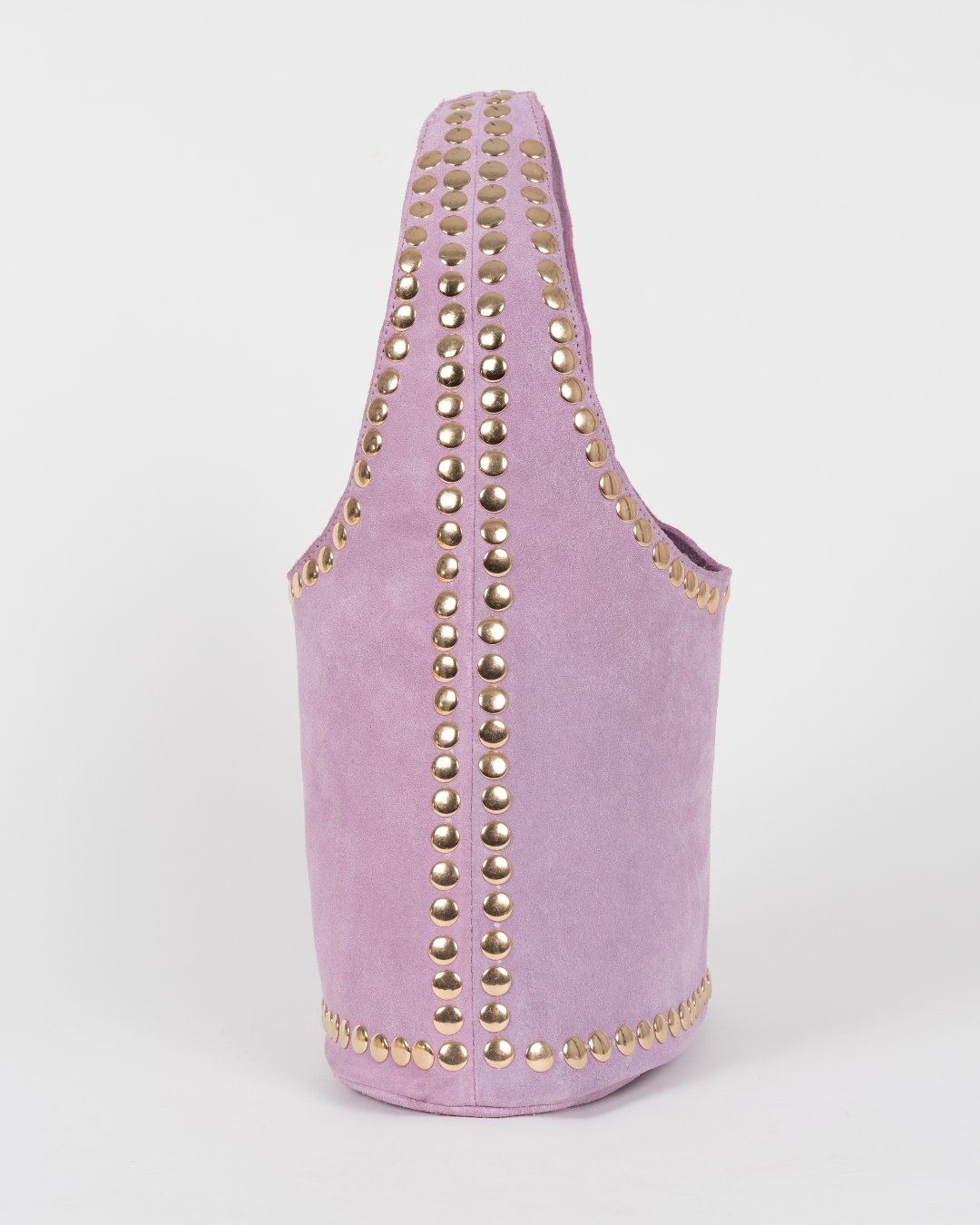 Piti Cuiti Candem Mallow Studded Leather Bag