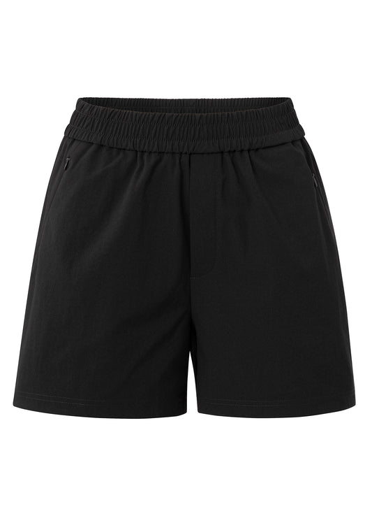 YAYA Woven Short with Elastic Waist