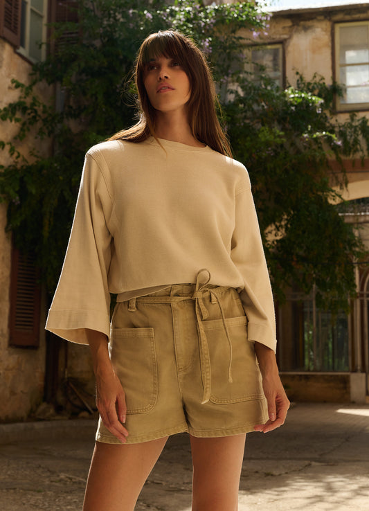 YAYA High Waist Cargo Short