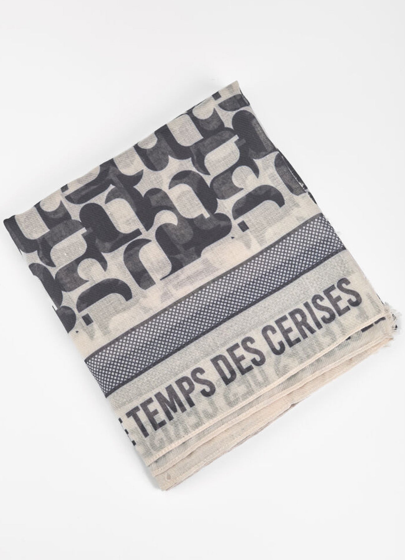 Le Temps des Cerises Mono Ice Cream Scarf