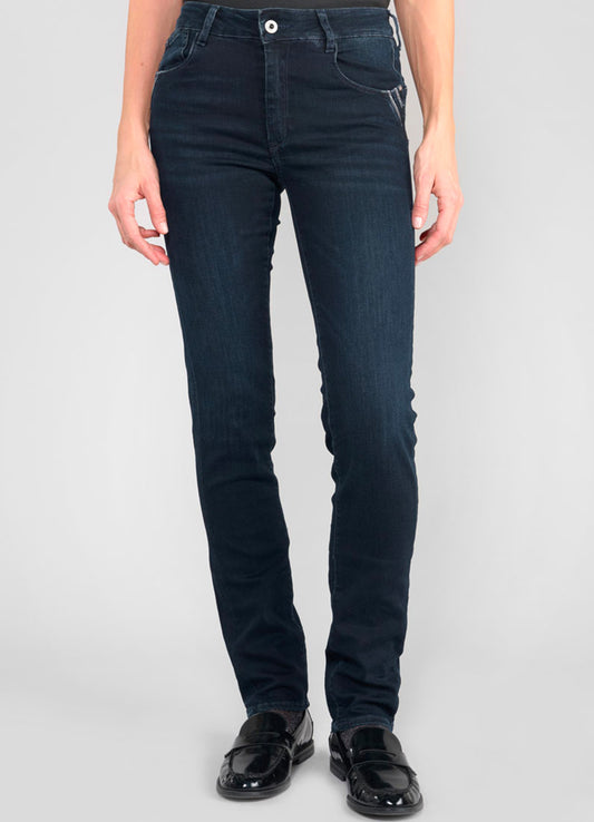 Le Temps Des Cerises Vida Blue/Black Jean