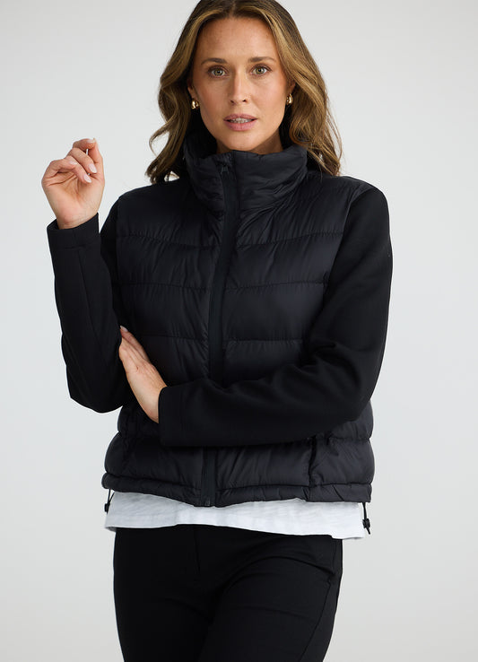 Brave & True Racer Puffer Jacket