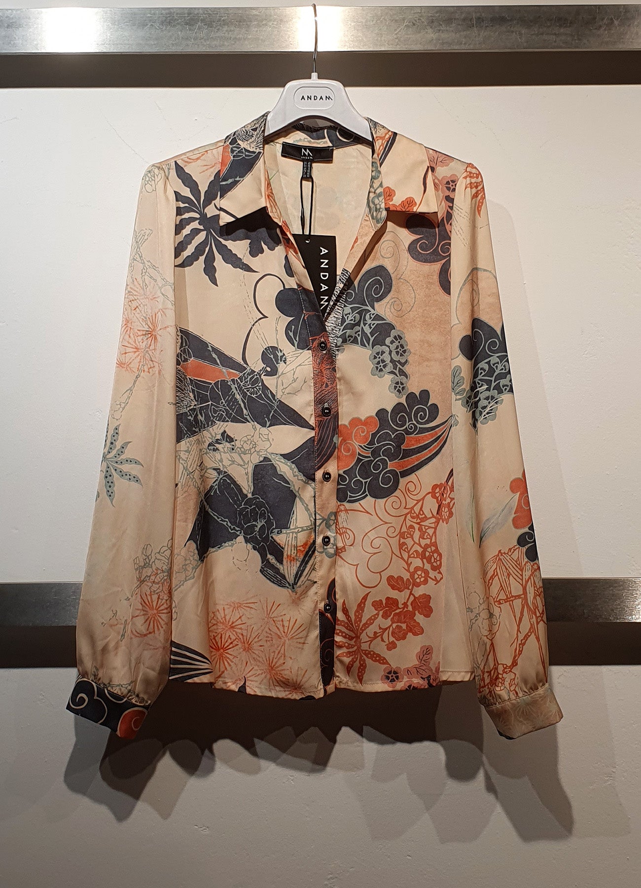 Andam long sleeve Printed Blouse