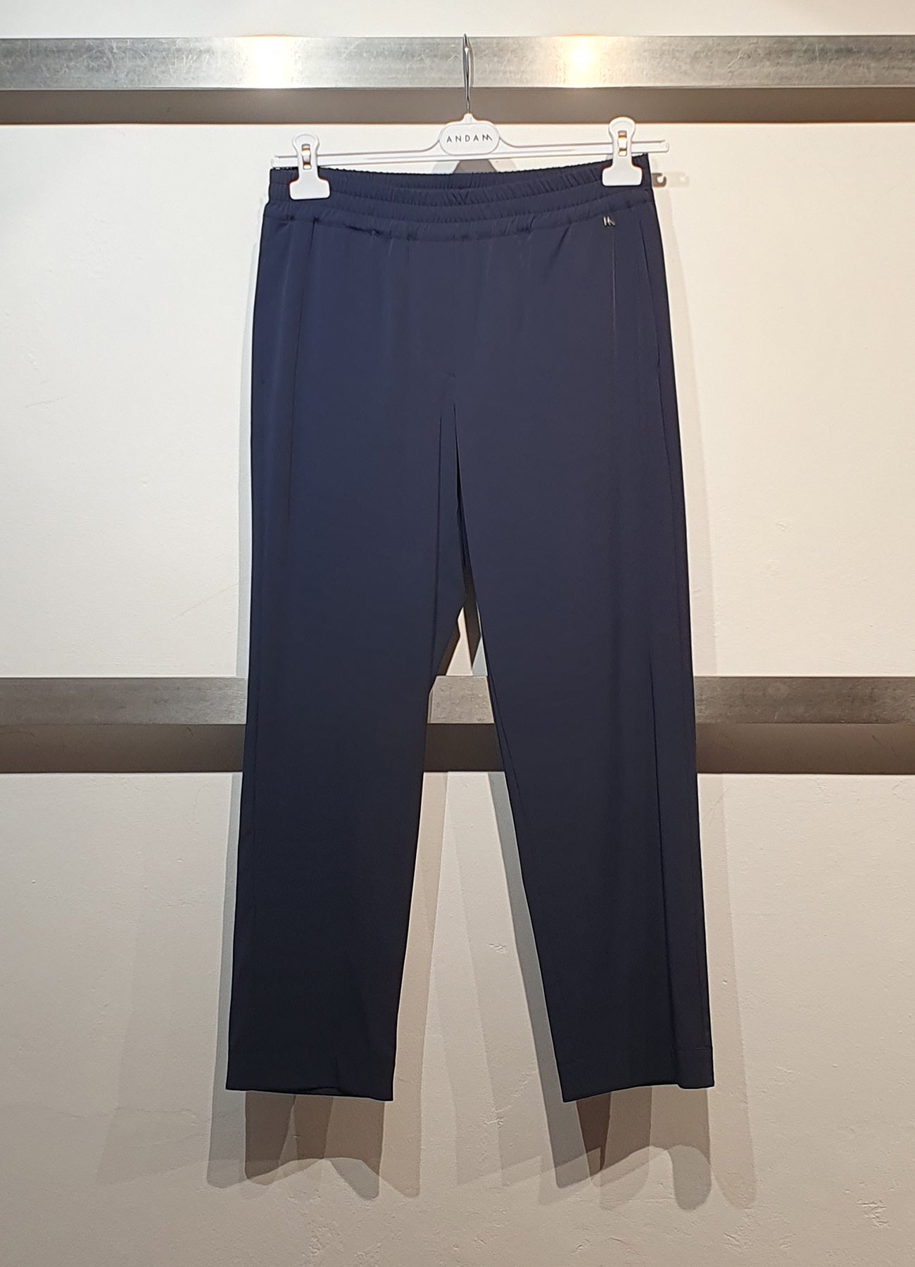 Andam High-waisted, wide-leg Pants with Elastic