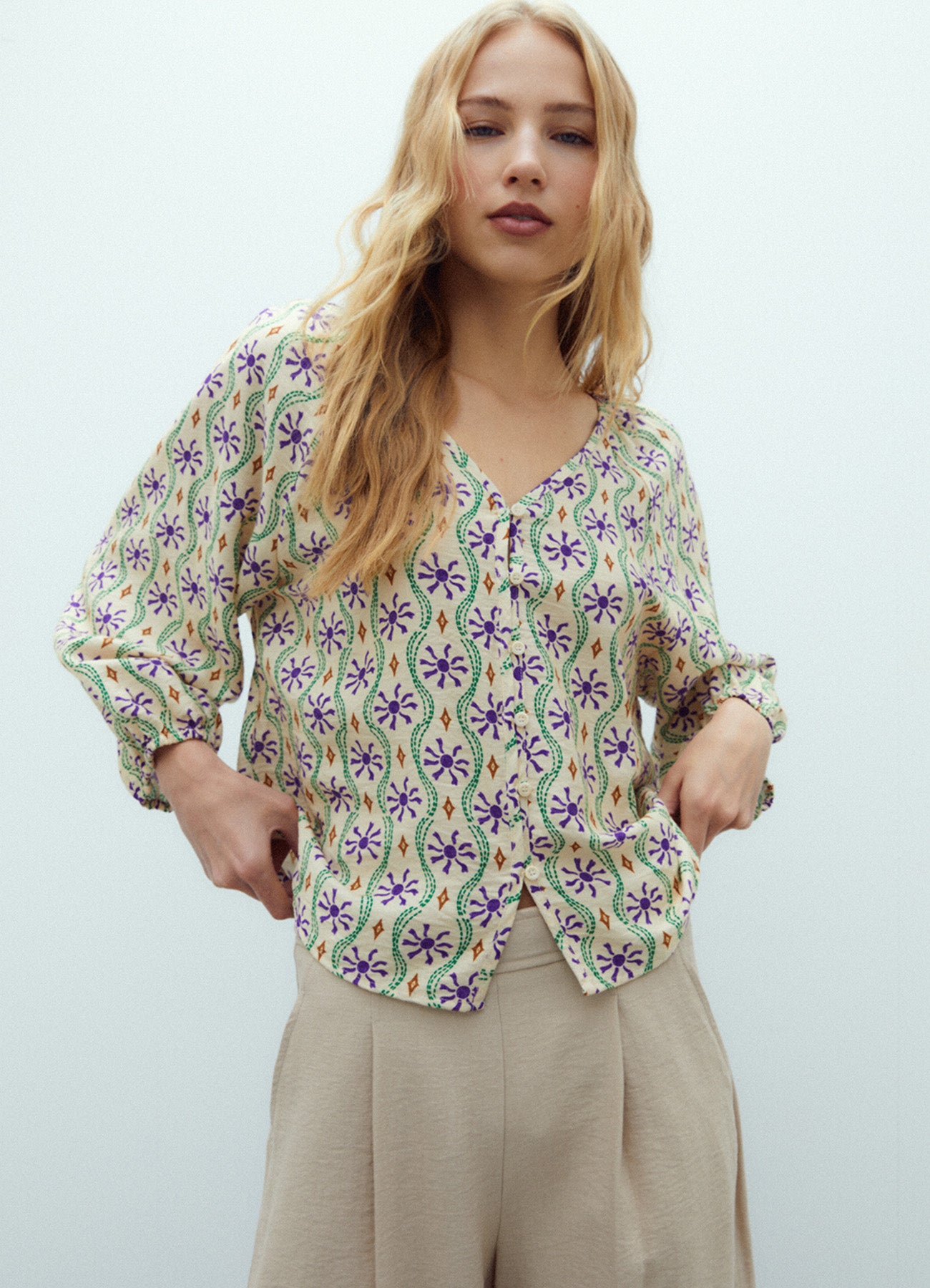 Andam Green Shirt