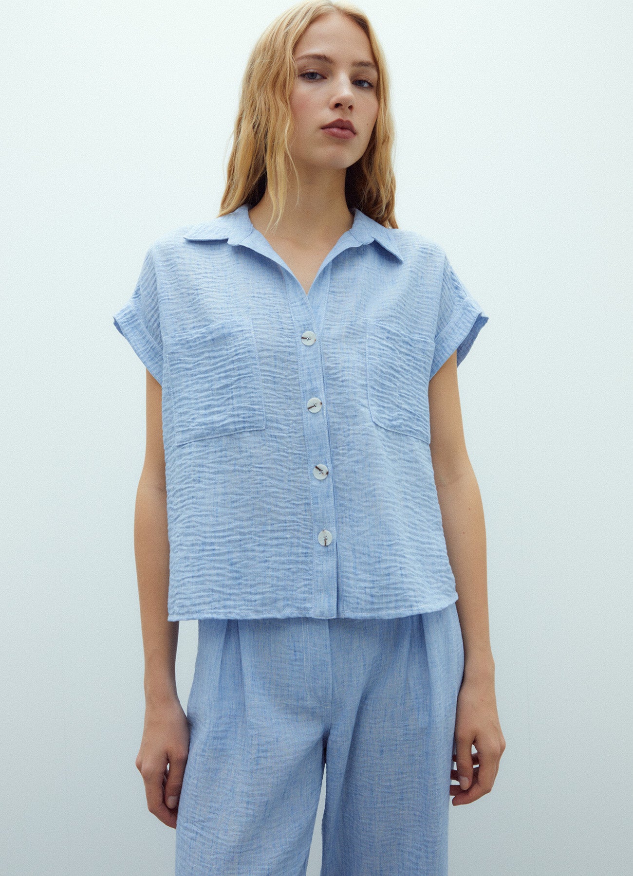 Andam Light Blue Shirt