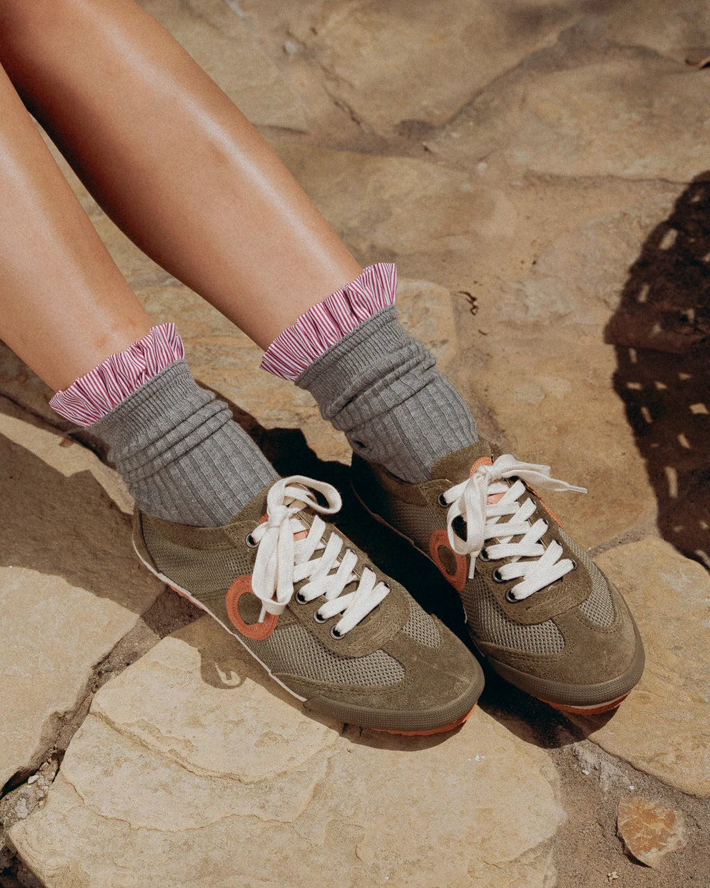 ARO Joaneta Plus Sneaker - Moss