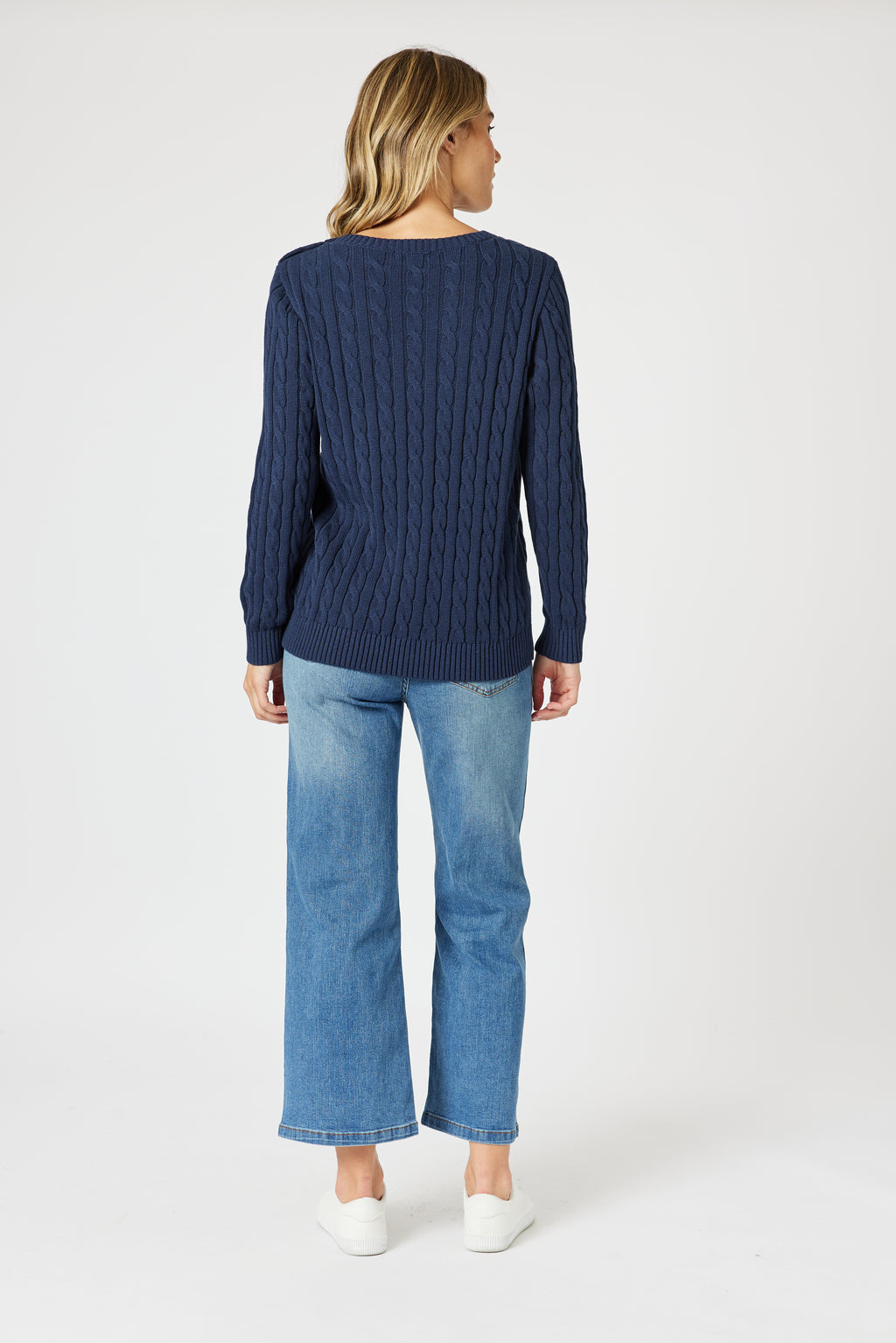 Gordon Smith Navy Sweater