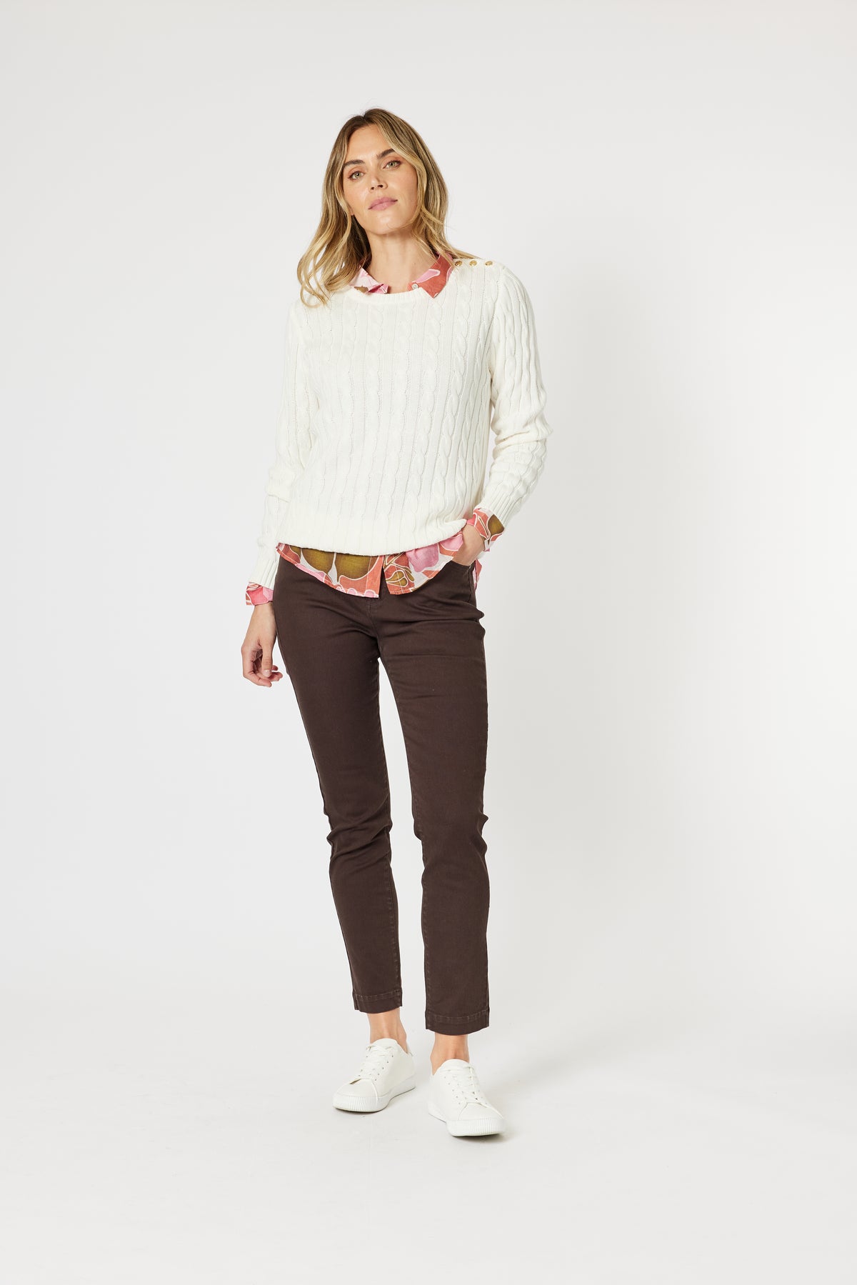 Gordon Smith Ivory Sweater