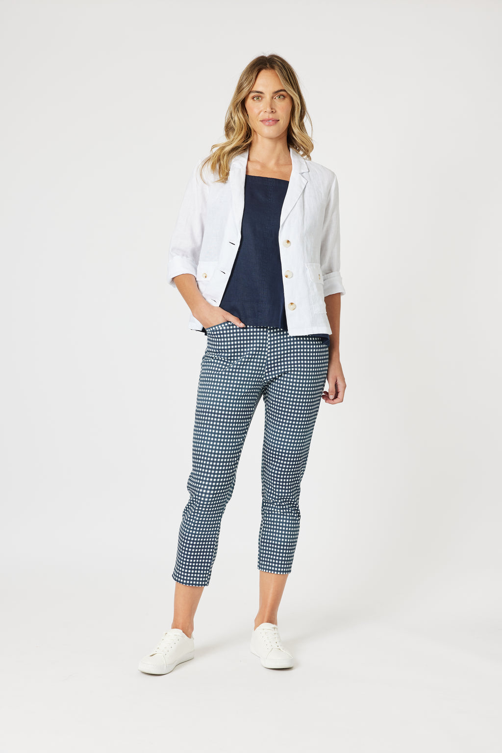 Gordon Smith Navy/ White Pant