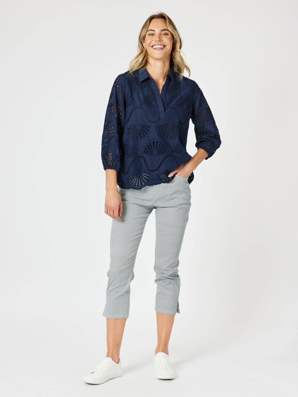 Gordon Smith Navy / White pant