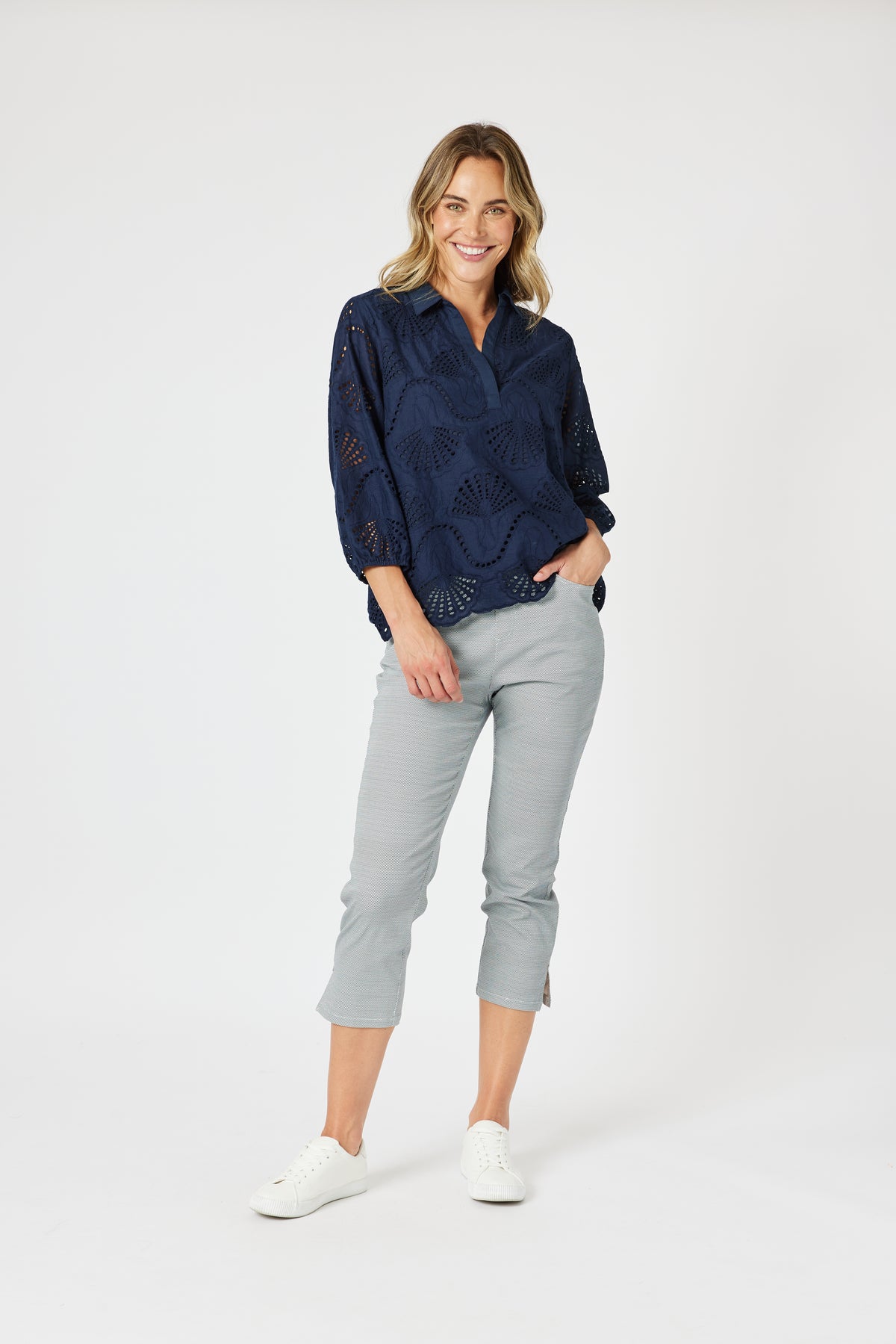 Gordon Smith Navy / White pant