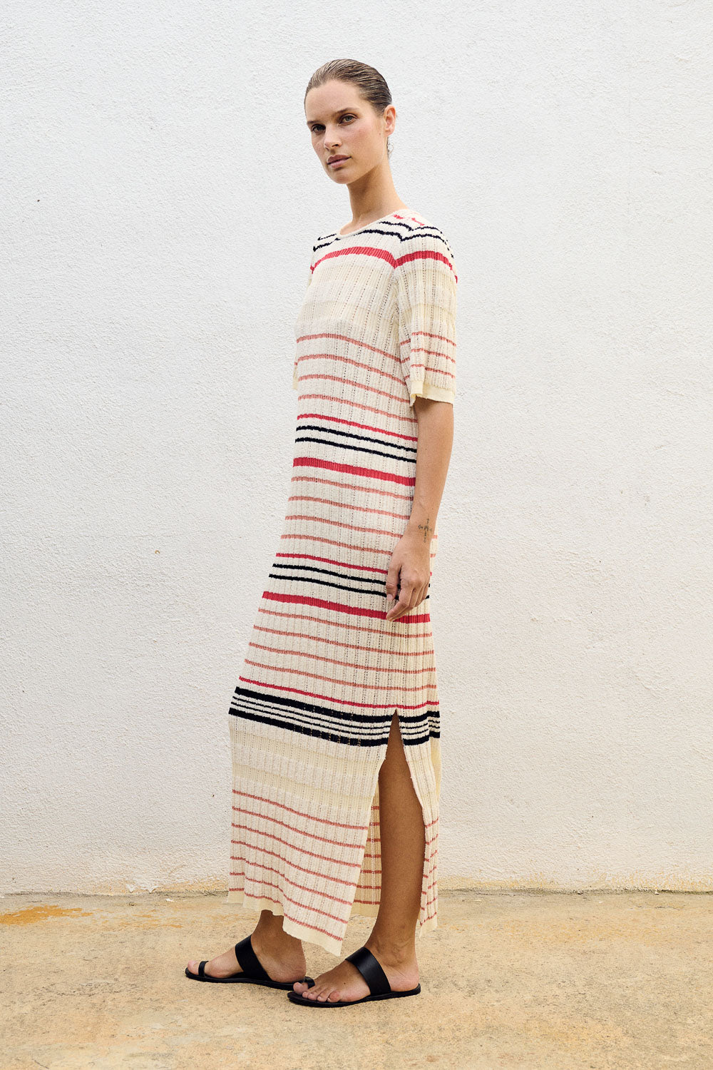 Sita Murt Striped Knitted Dress