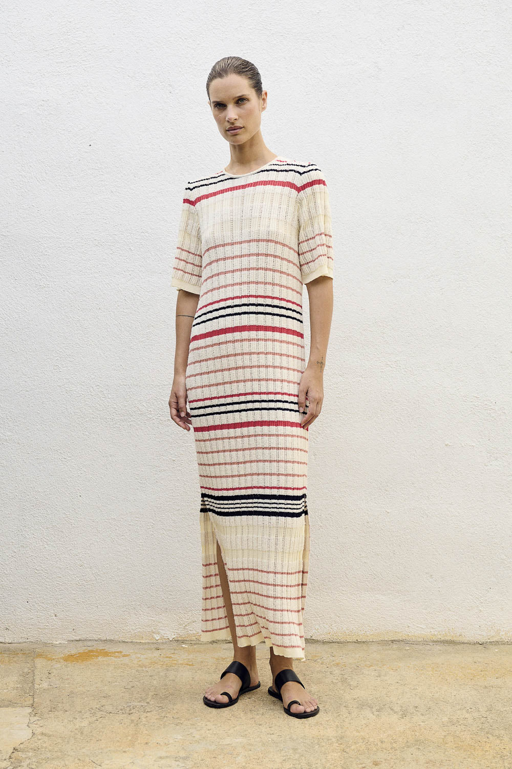 Sita Murt Striped Knitted Dress