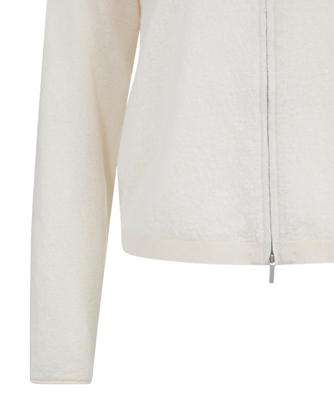 YAYA Texture Carigan High Neck