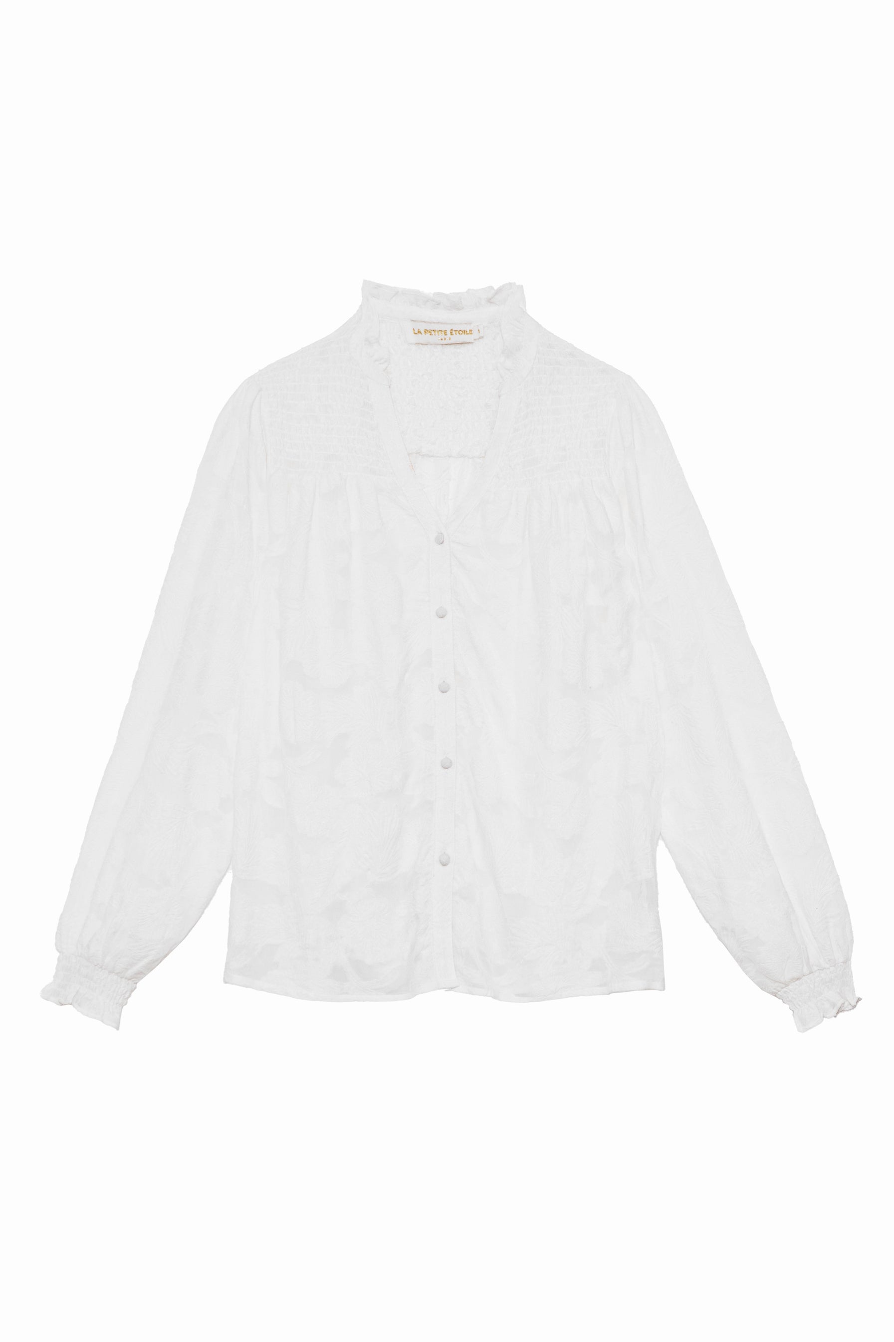 La Petite Etoile Bleona Blanc Blouse