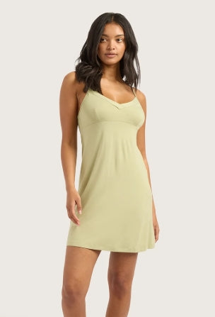Boody Goodnight Slip Sleep Dress - Sage