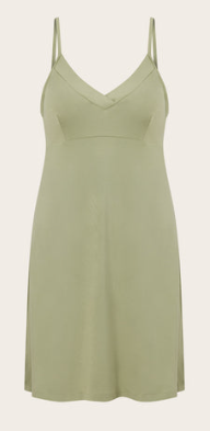 Boody Goodnight Slip Sleep Dress - Sage