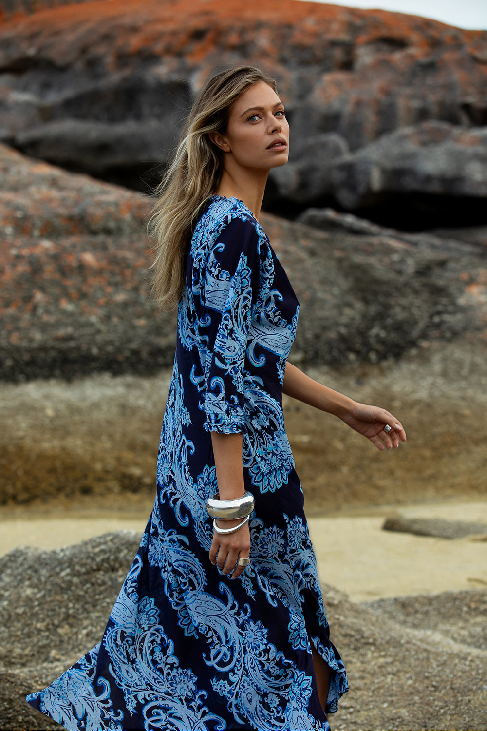 One Season Barbuda Long Poppy - Navy