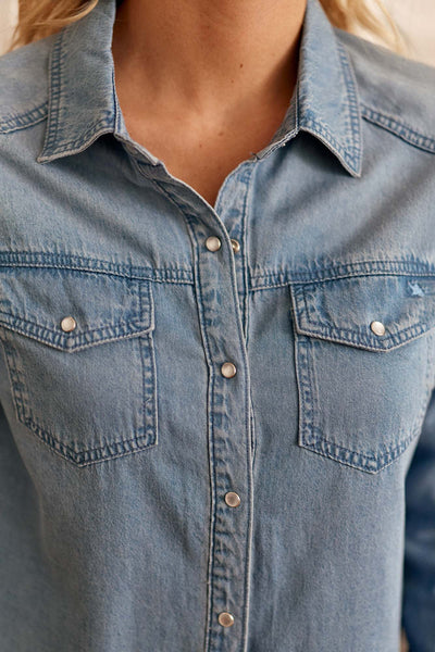 La Petite Etoile Erila Stone Denim Jacket
