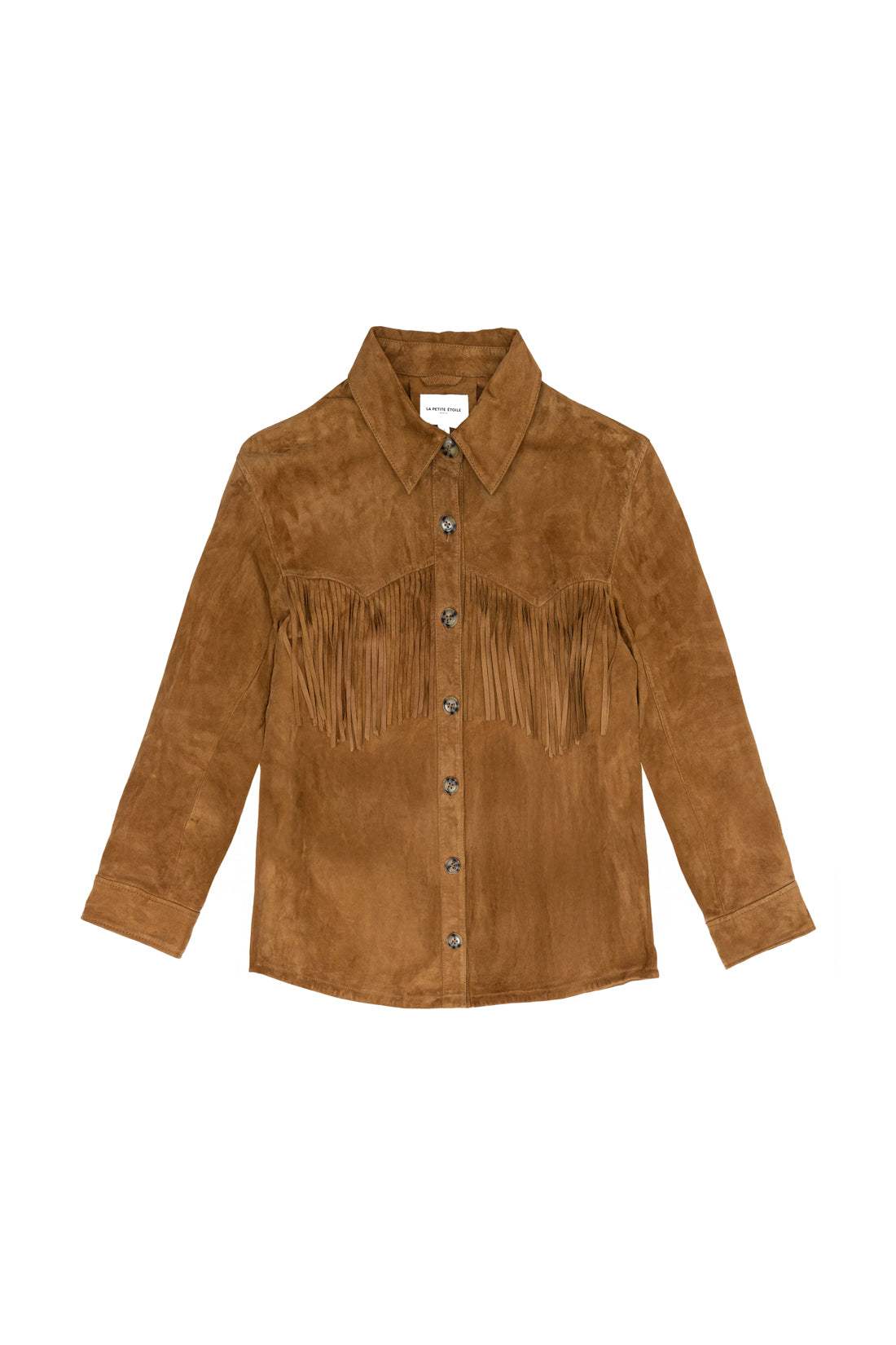 La Petite Etoile Floris Suede Leather Jacket