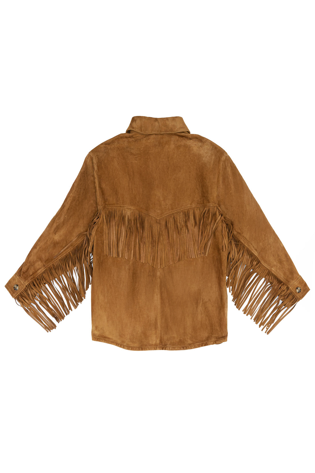 La Petite Etoile Floris Suede Leather Jacket