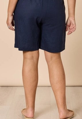 Gordon Smith Jordan Linen Short - Navy