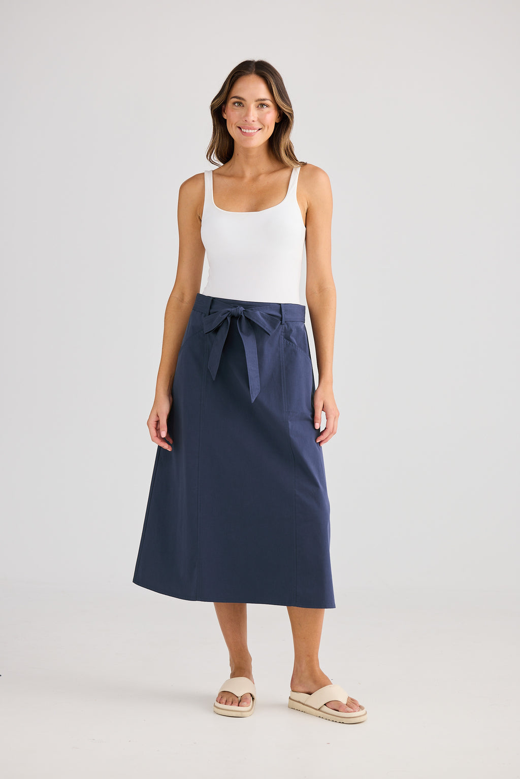 Holiday Sand Dollar Skirt - Navy
