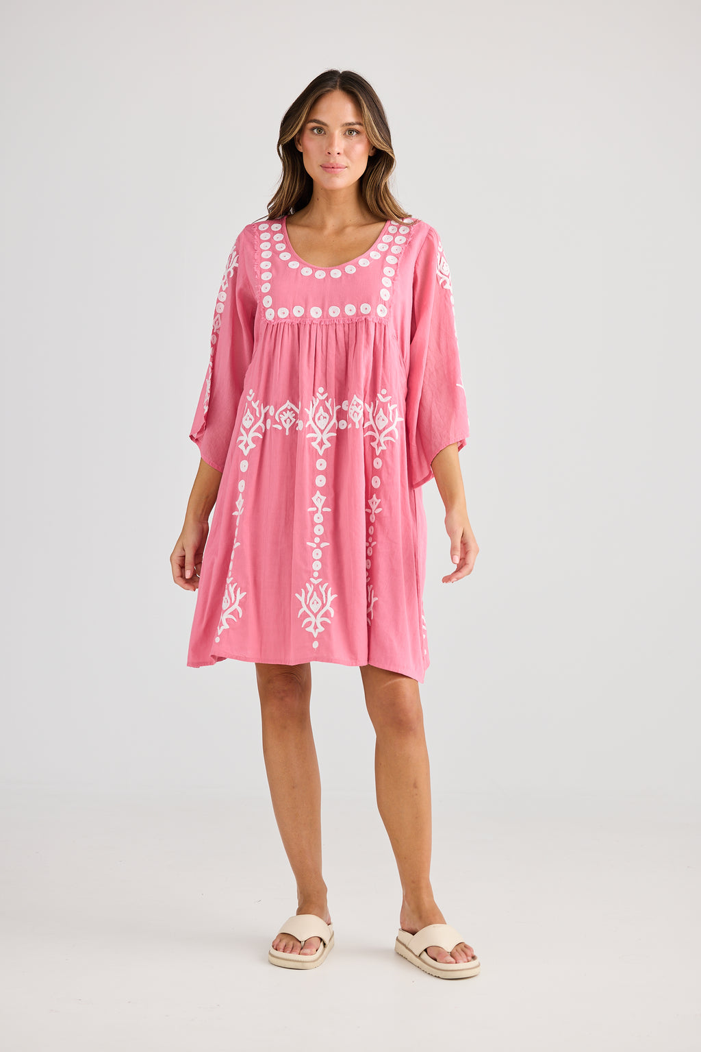Holiday Sun Lounge Dress Summer One Sub-Total Cosmo Pink