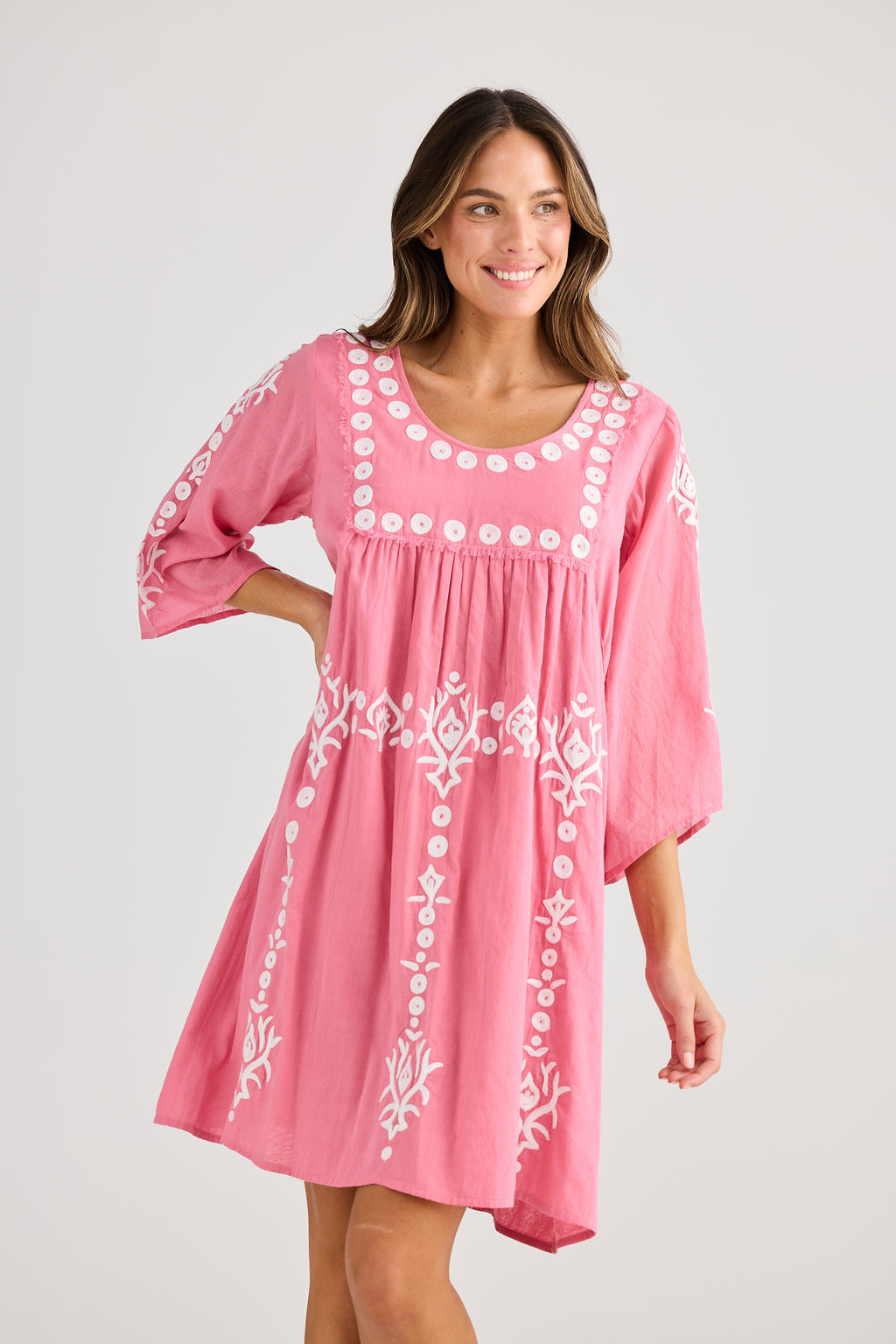 Holiday Sun Lounge Dress Summer One Sub-Total Cosmo Pink