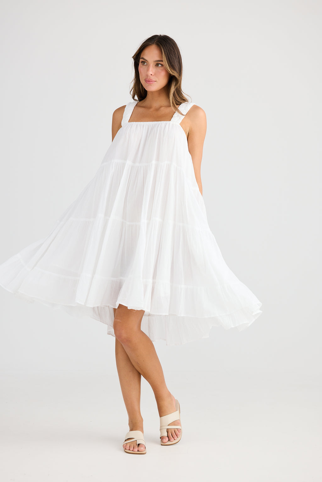 Holiday Saunter Dress Cosmo Pink