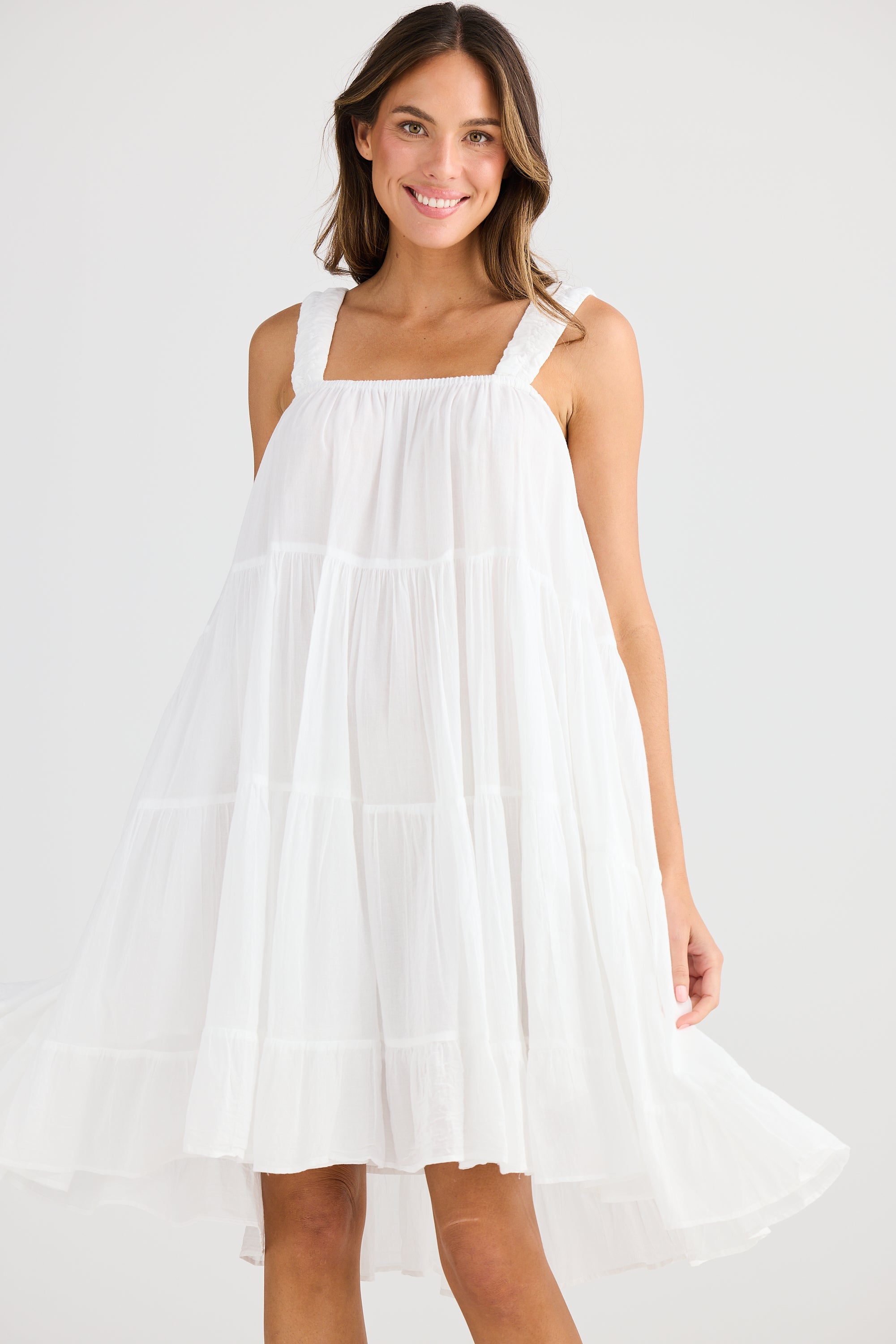 Holiday Saunter Dress Cosmo Pink