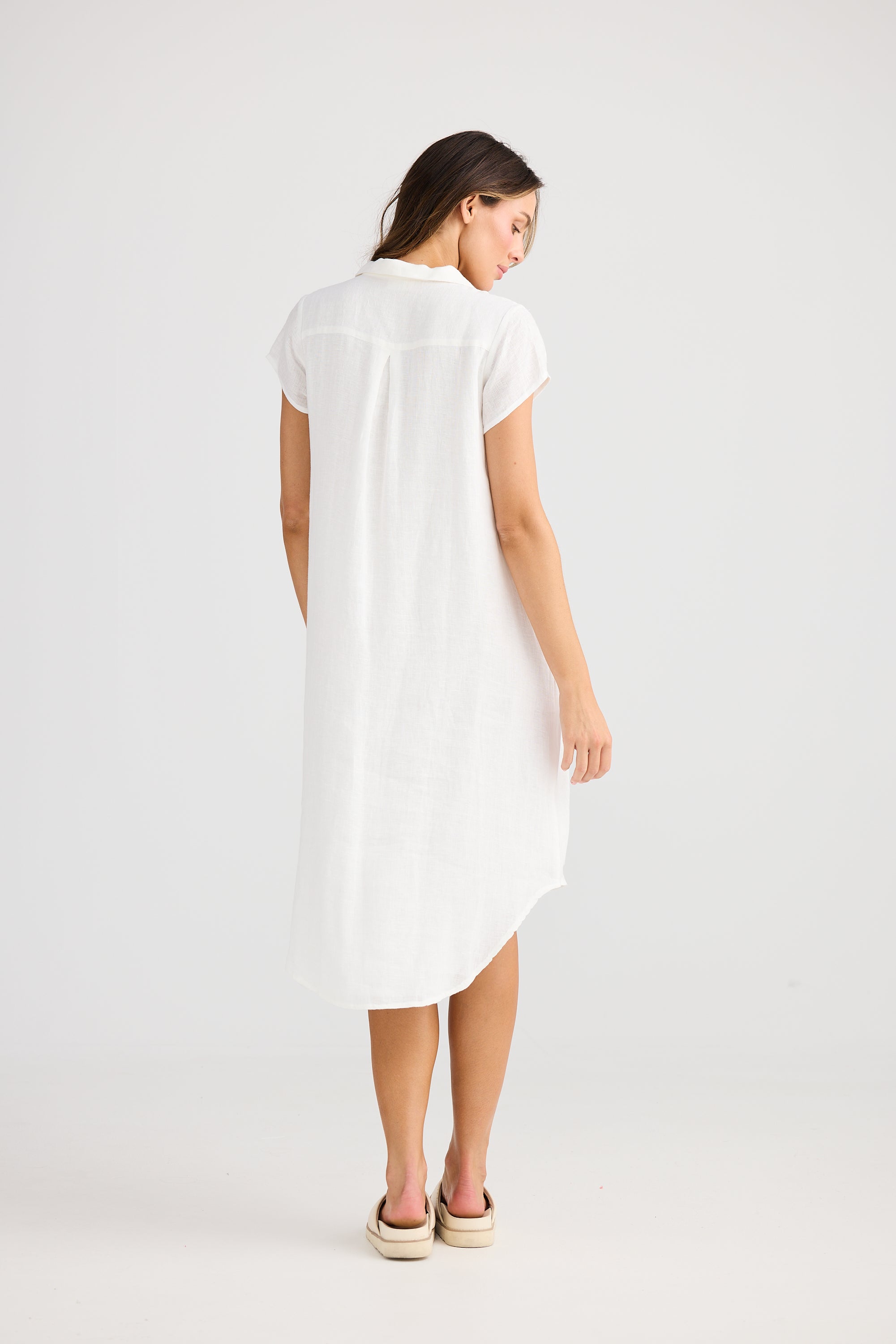 Holiday Ahoy Tunic Dress - Olive, White, Red