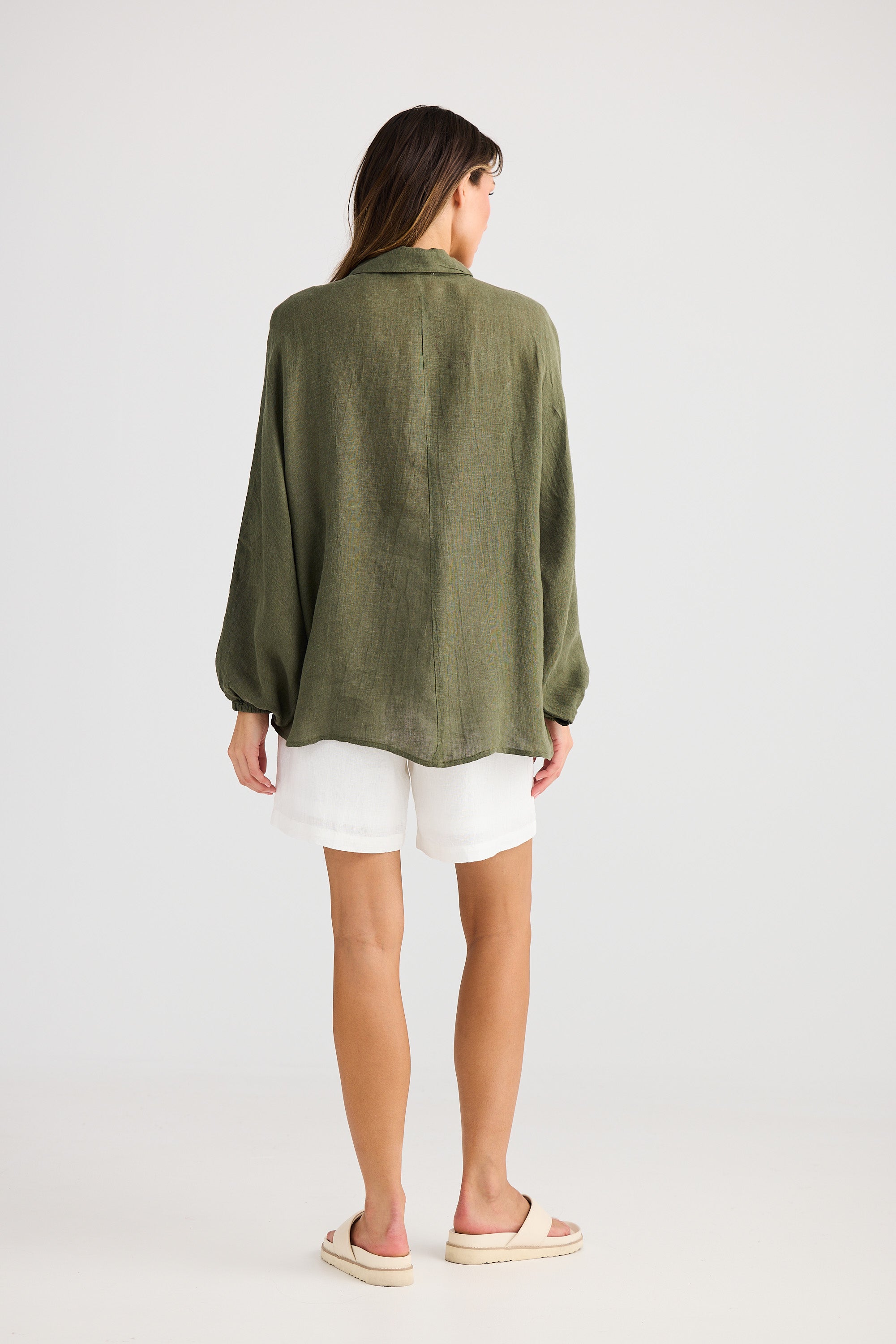 Holiday Cliffside Shirt - Olive, White, Red