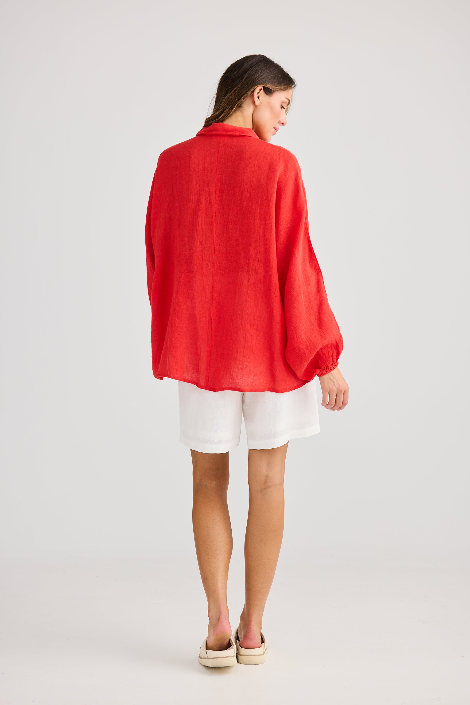 Holiday Cliffside Shirt - Olive, White, Red